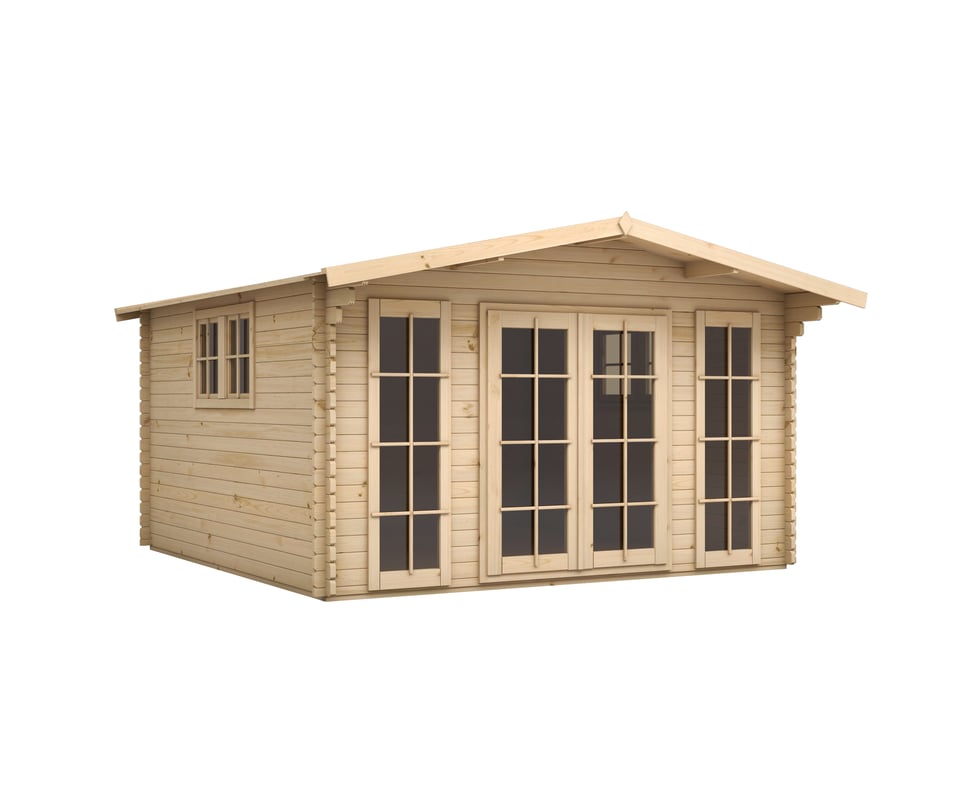 Domek narzędziowy / letniskowy drewniany Fikus 416x479x262cm Megiw