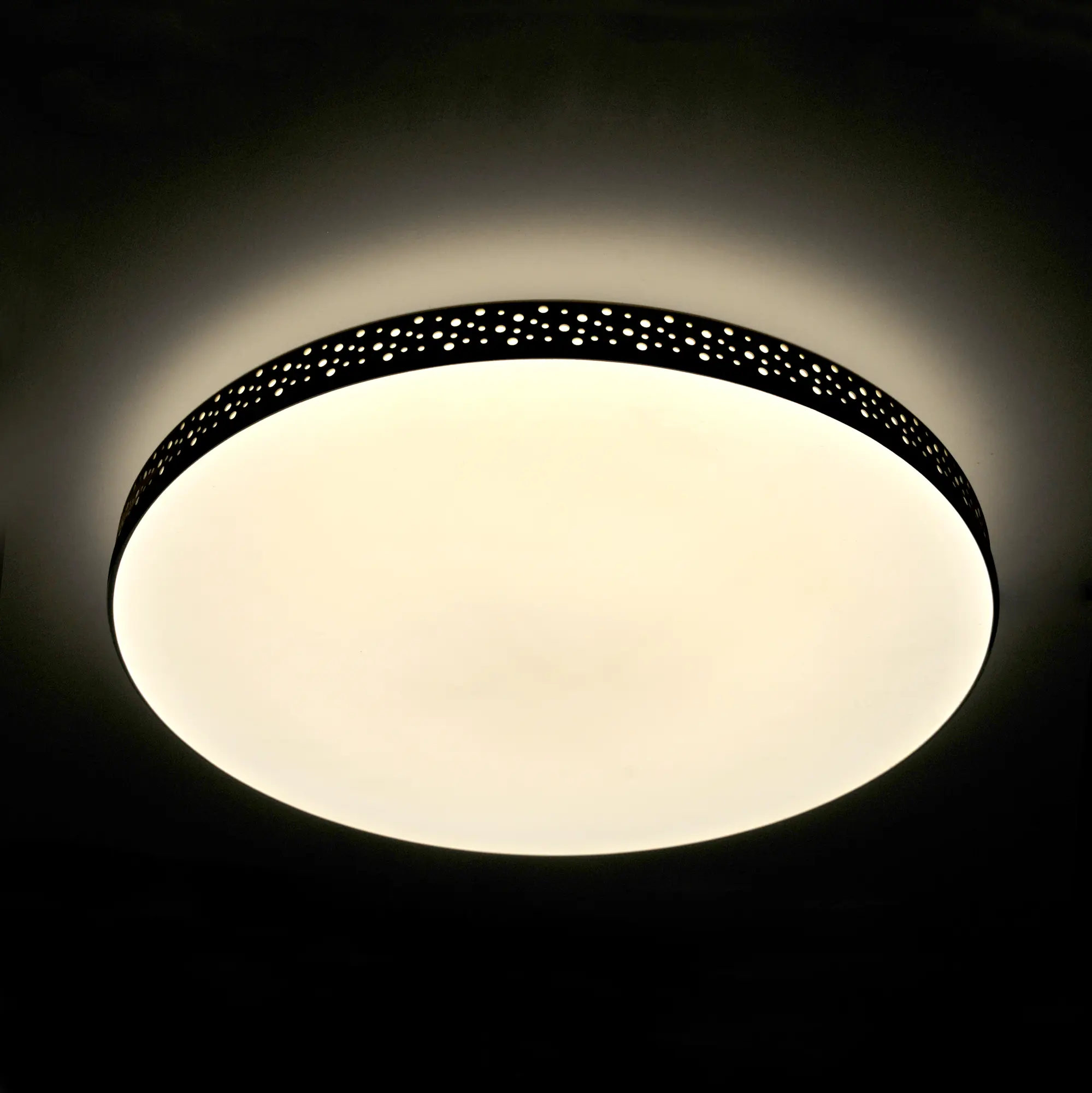 Plafon Moon czarny 35 cm IP44 LED - 3