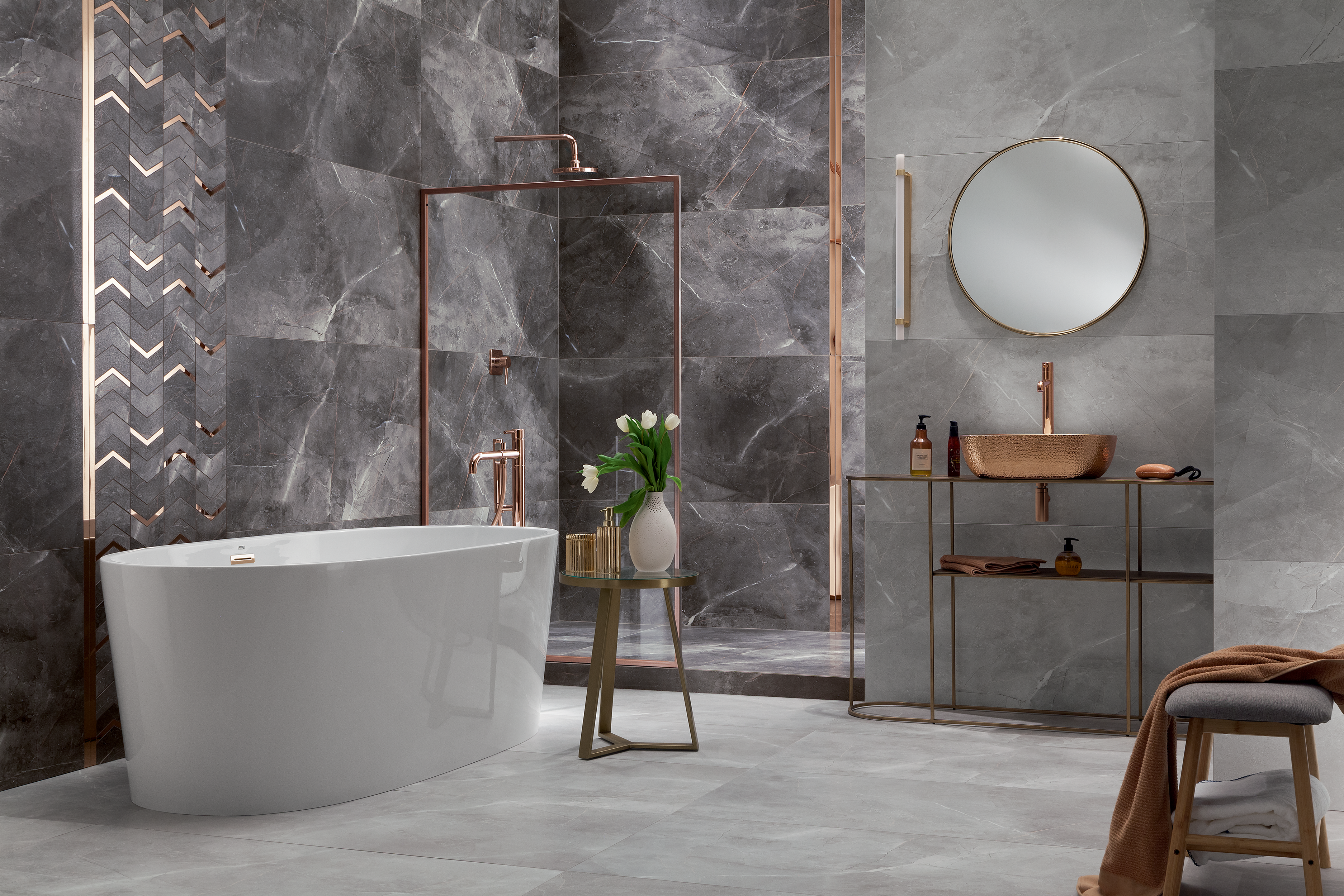 Gres szkliwiony Blackwall Grey 59.8x119.8 Arte - 2