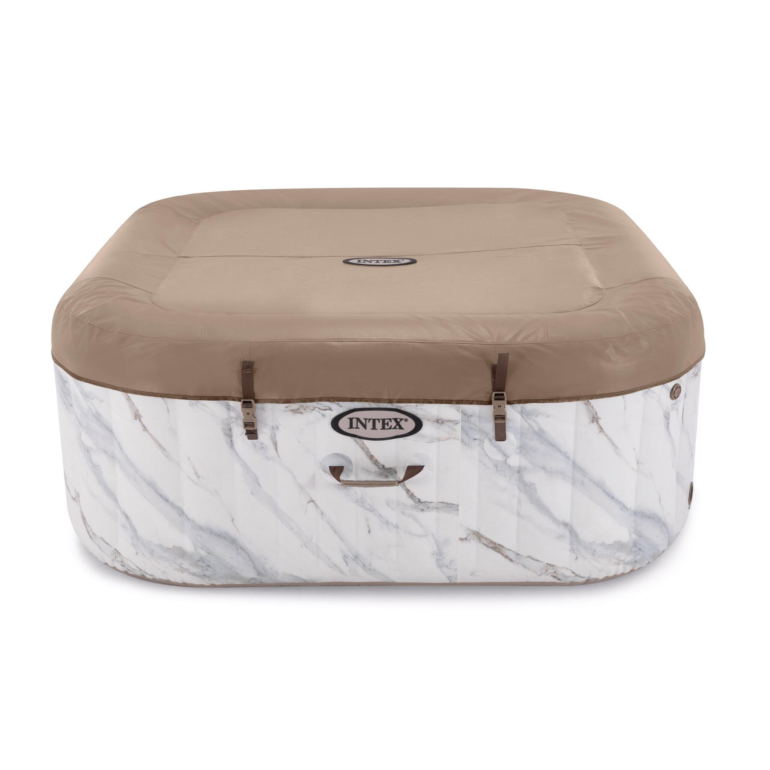 Pure Spa gonflable INTEX CALACATTA carré 4 places - 4