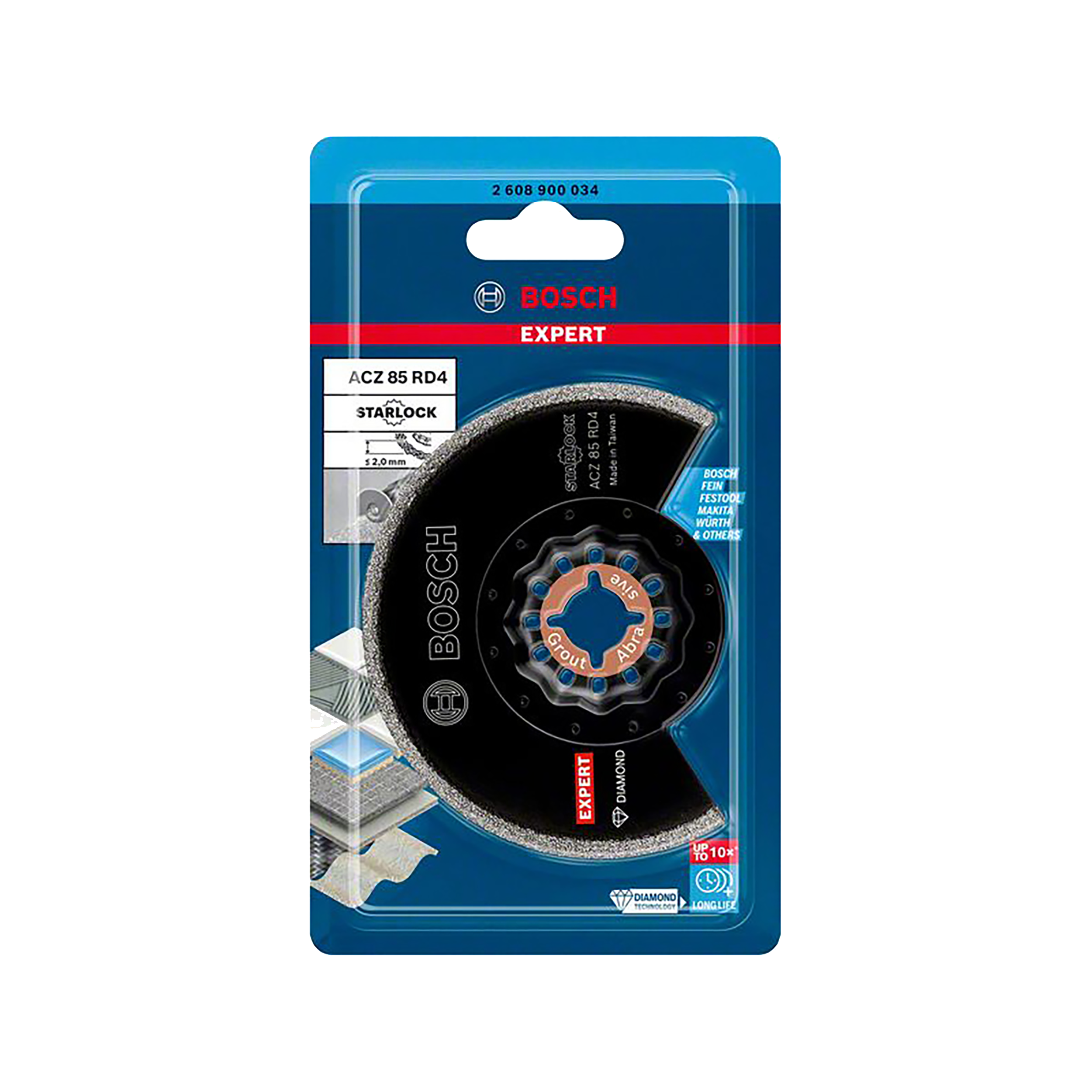 Tarcza diamentowa półokrągła 85mm MetalMax BOSCH - 2