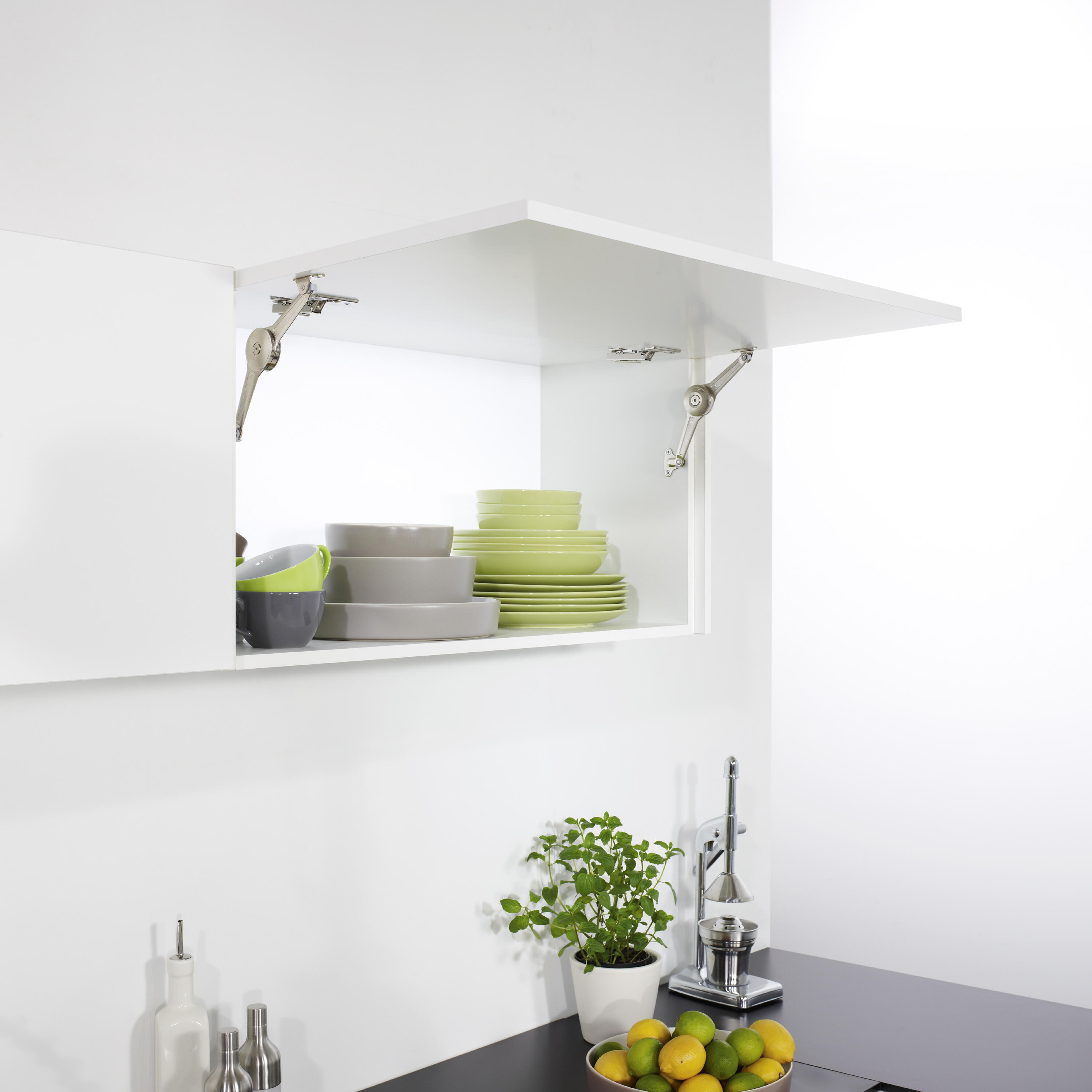 Lot de 2 systèmes de porte relevable charge maxi 7.5kg - 3