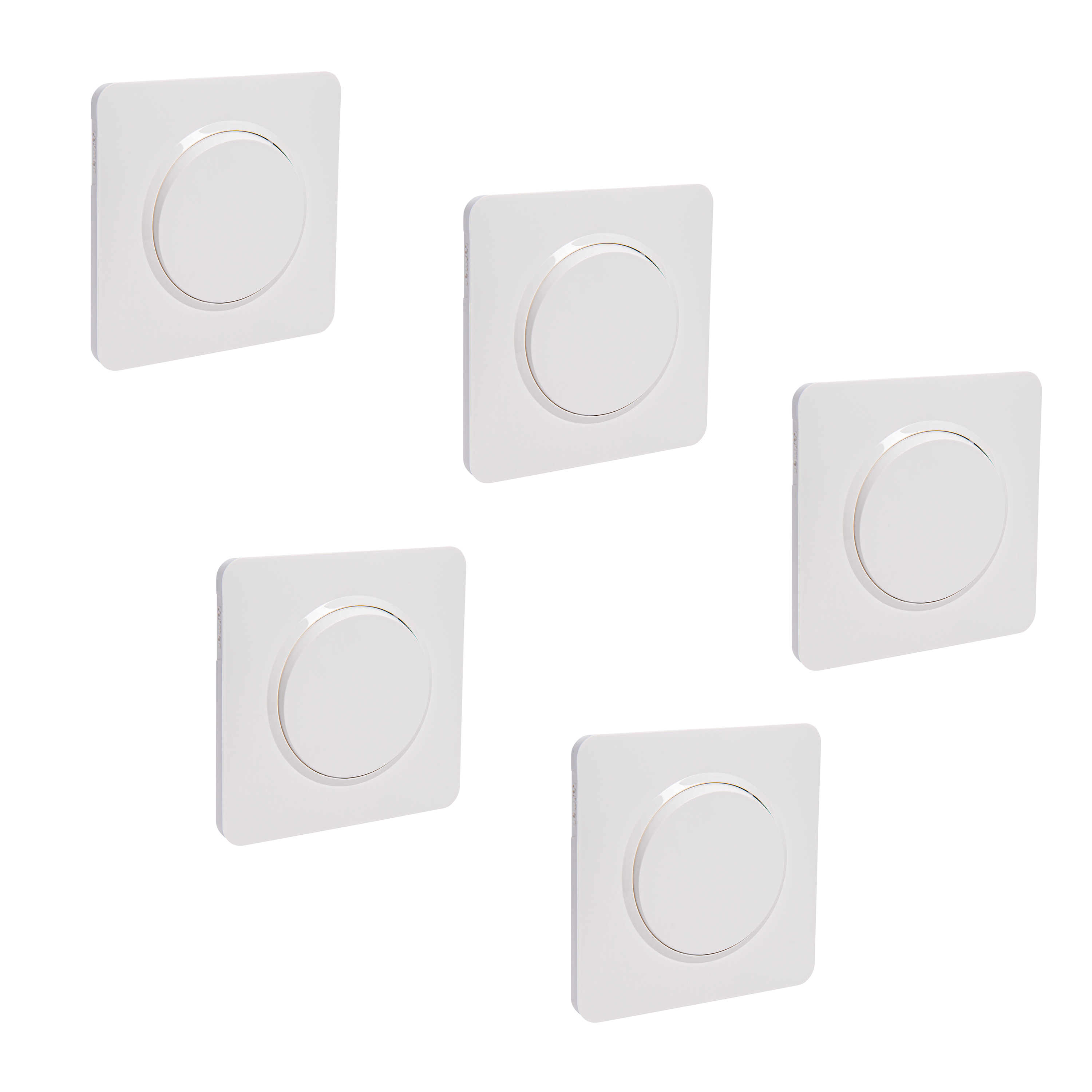 Interrupteur va-et-vient, LEXMAN Lumia, blanc - 6