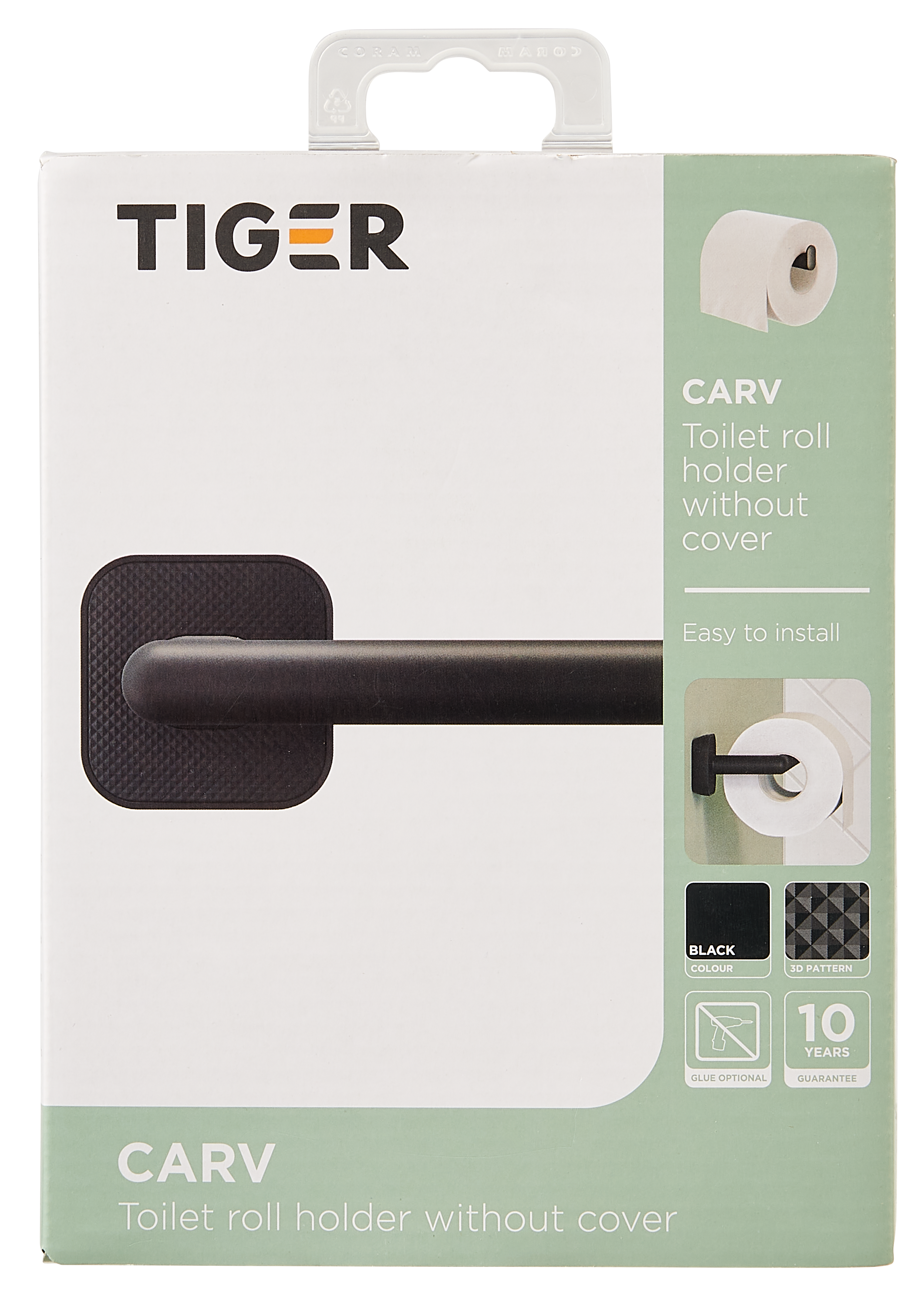 Uchwyt ścienny na papier toaletowy Carv TIGER - 5