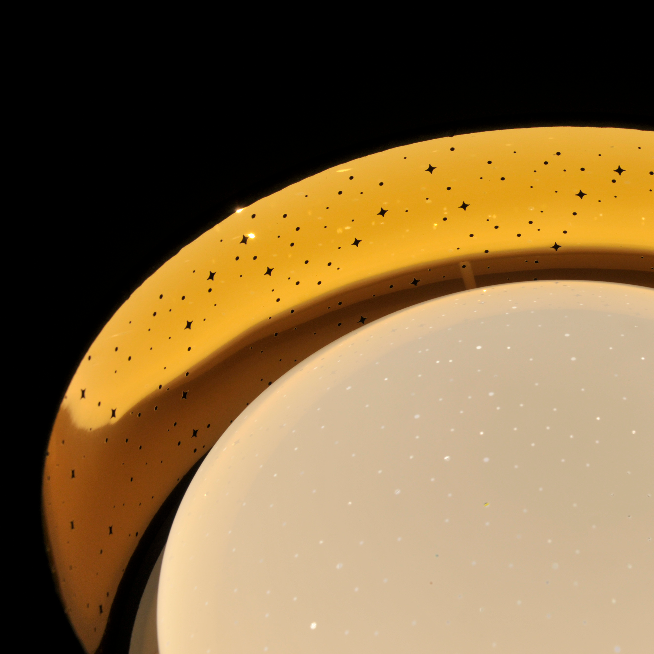 Plafon Tuluza czarno-złoty 32 cm LED Goldlux - 9