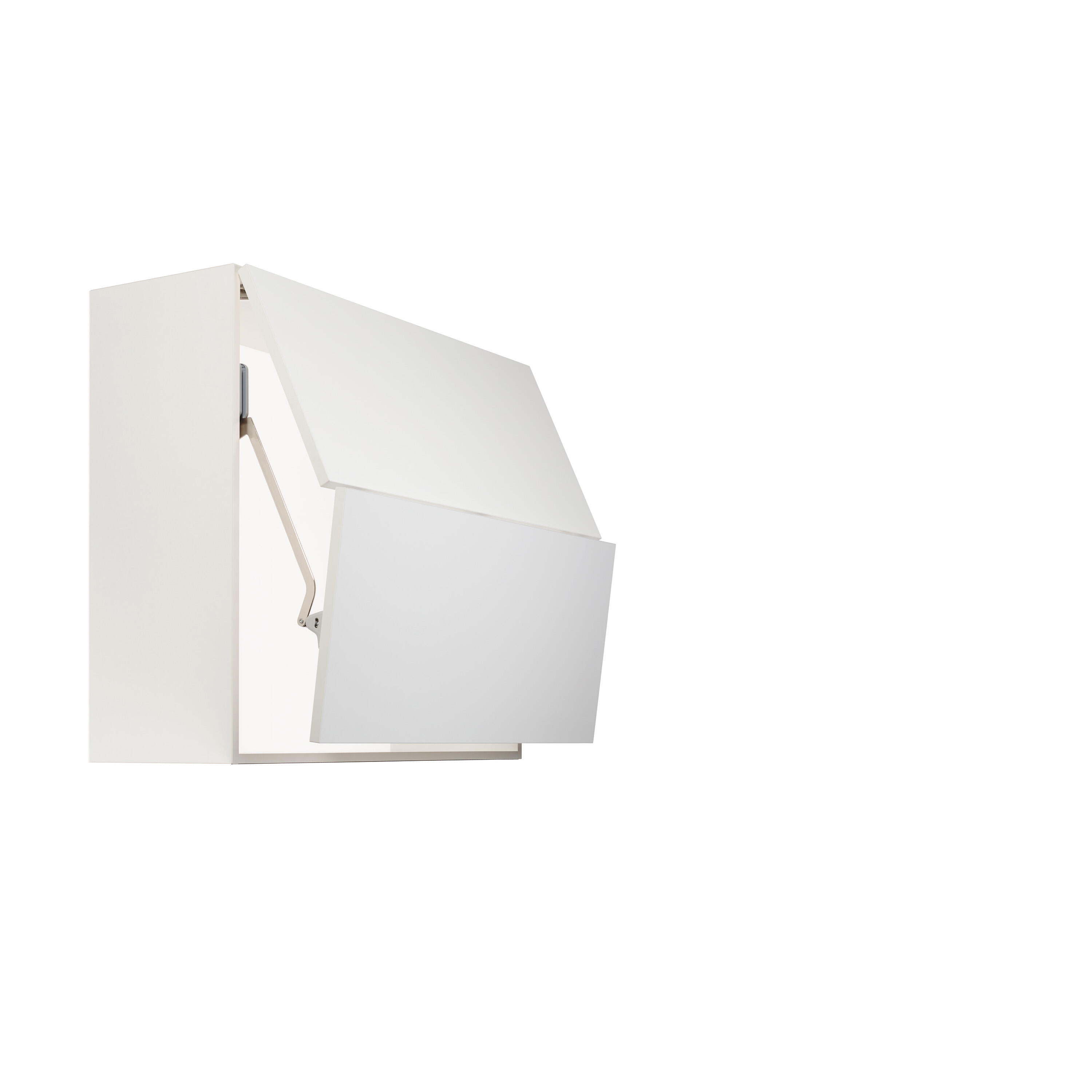 Lot de 2 systèmes de porte relevable double-portes charge maxi 10.3kg - 5