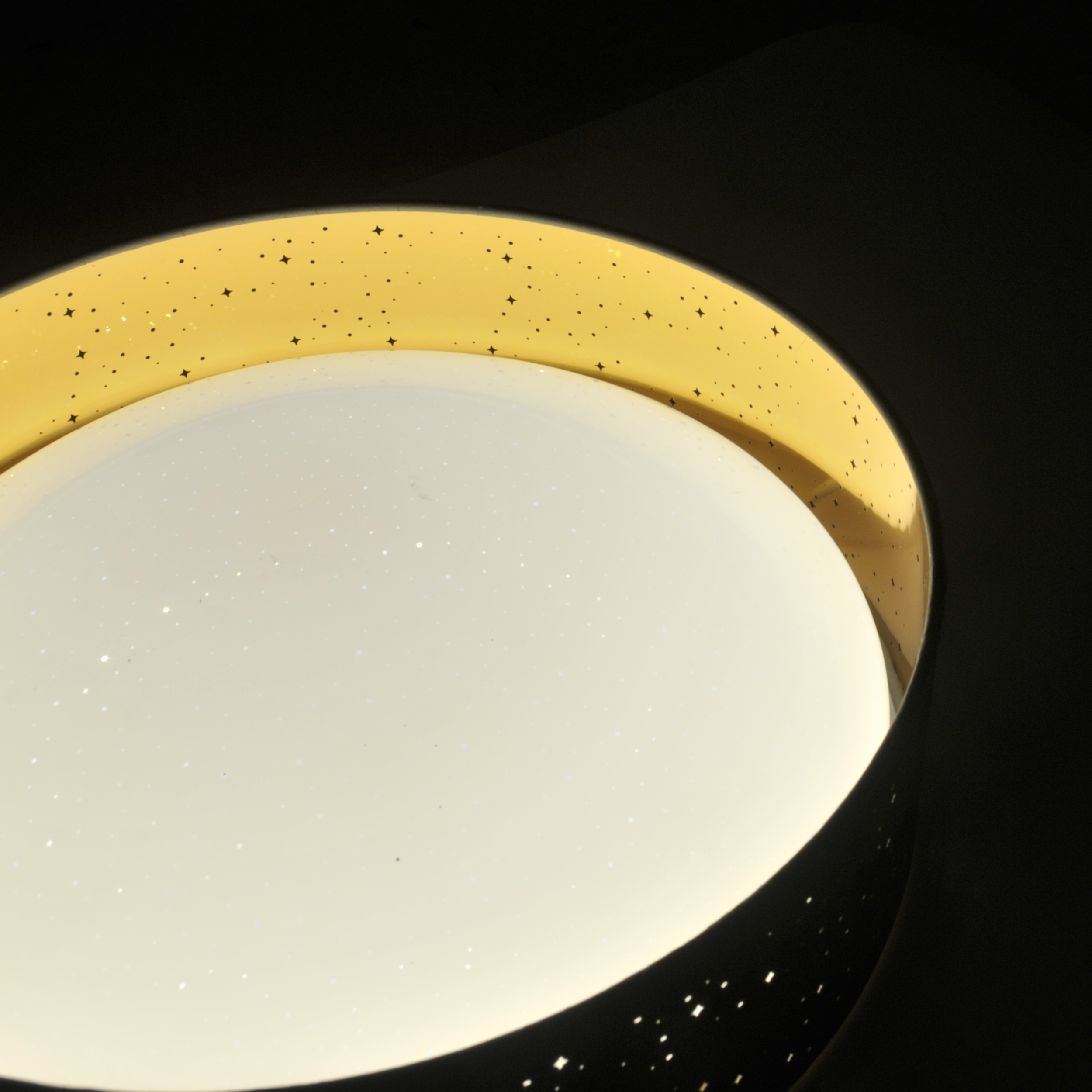 Plafon Tuluza taupe-złoty 32 cm LED Goldlux - 7