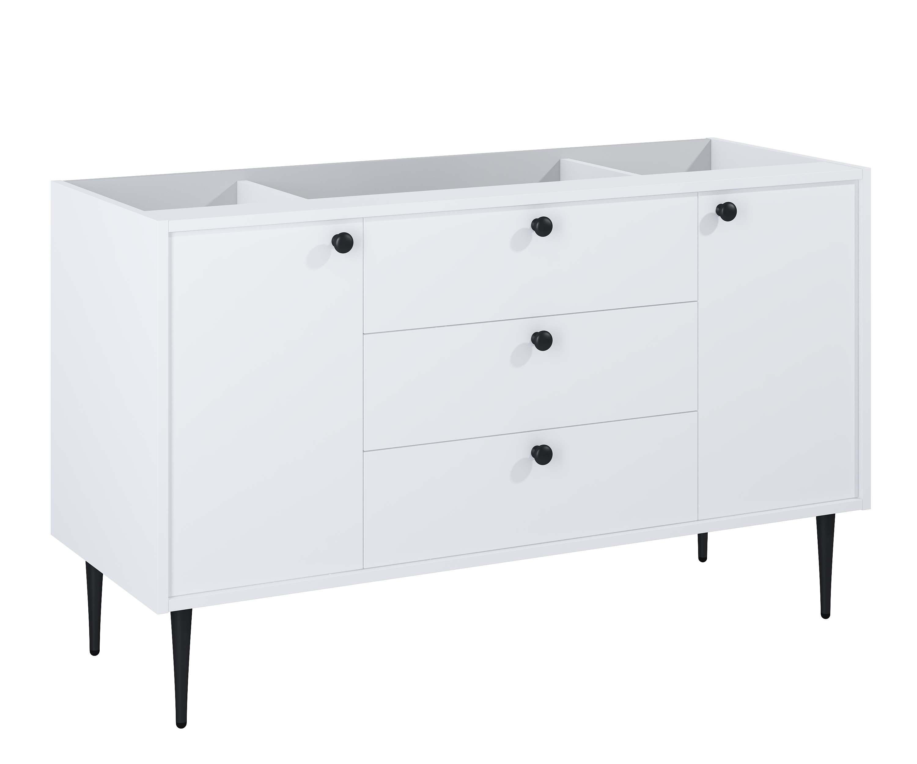 Szafka łazienkowa stojąca Leo 120x45.6x71.9 cm biały mat Roca