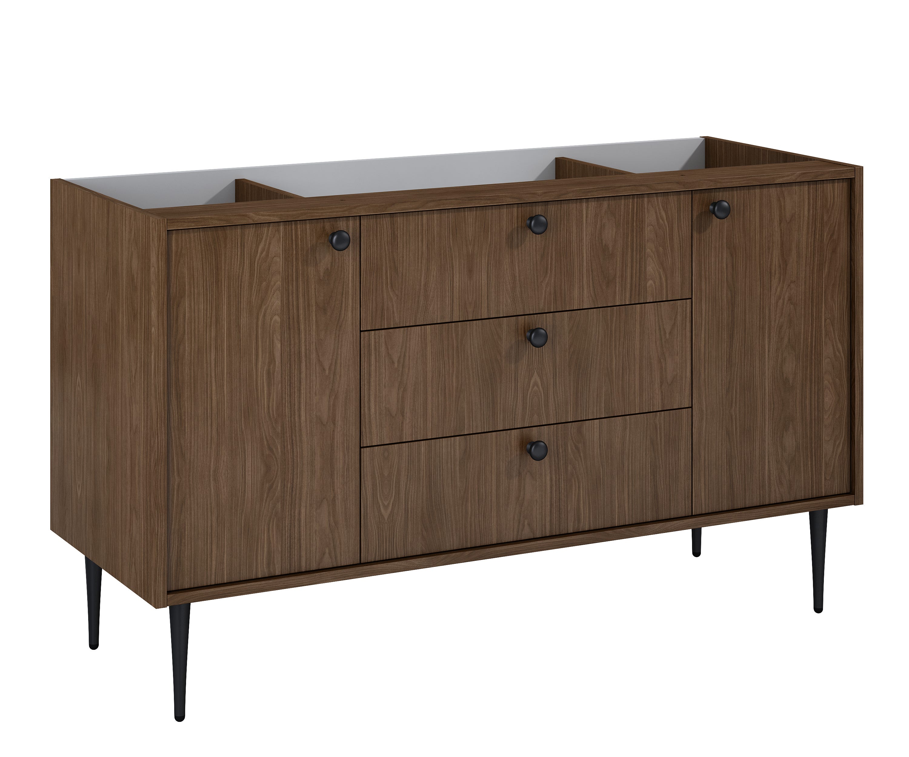 Szafka łazienkowa stojąca Leo 120x45.6x71.9 cm orzech Lincoln Roca ...