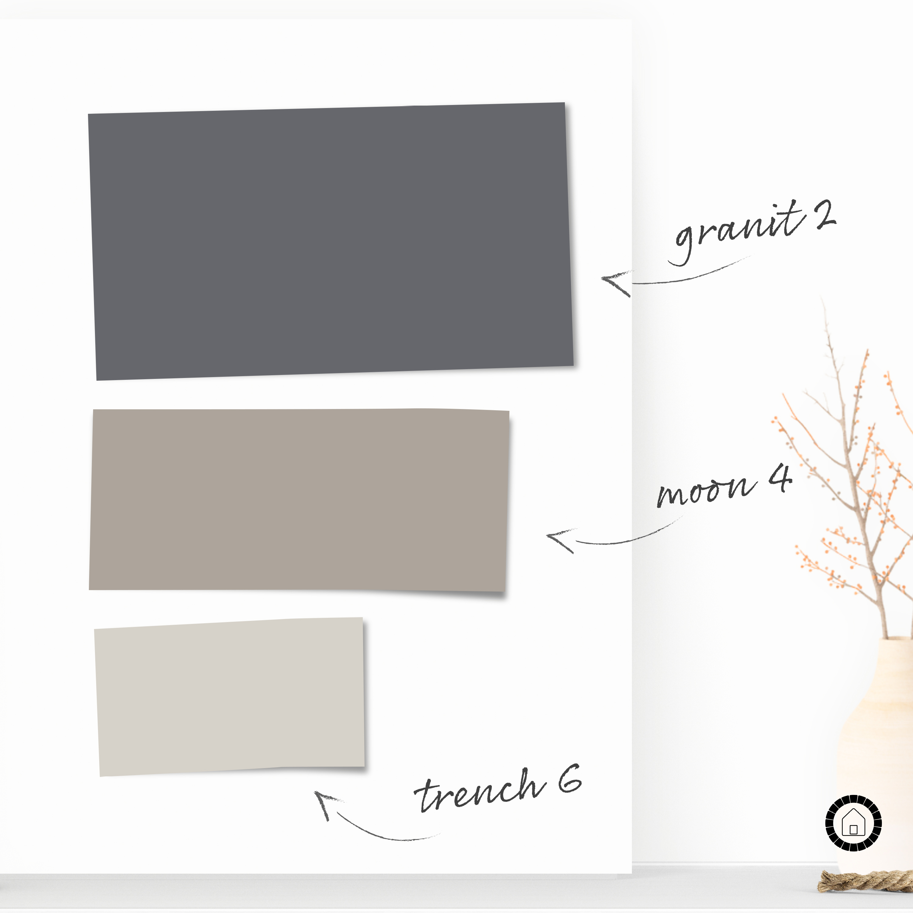 Tester vernice per parete e soffitto lavabile, LUXENS murale grigio granit 2 opaco, 0.075 L - 9