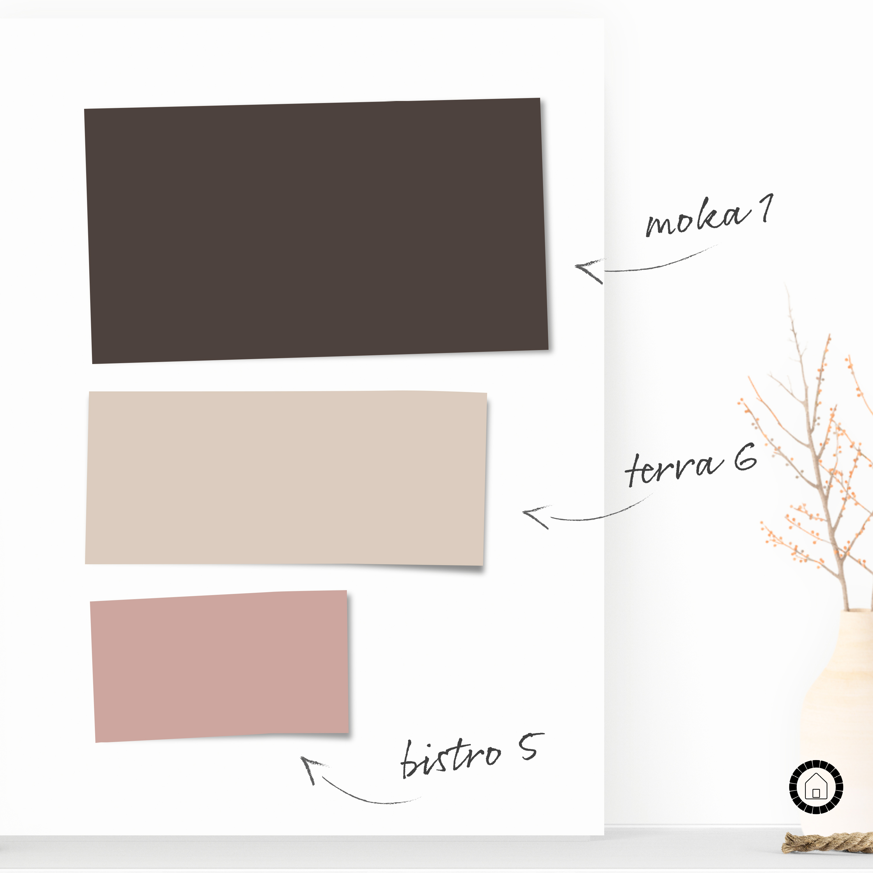 Peinture mur, boiserie, radiateur mokka 1 mat LUXENS , 0.5L - 3