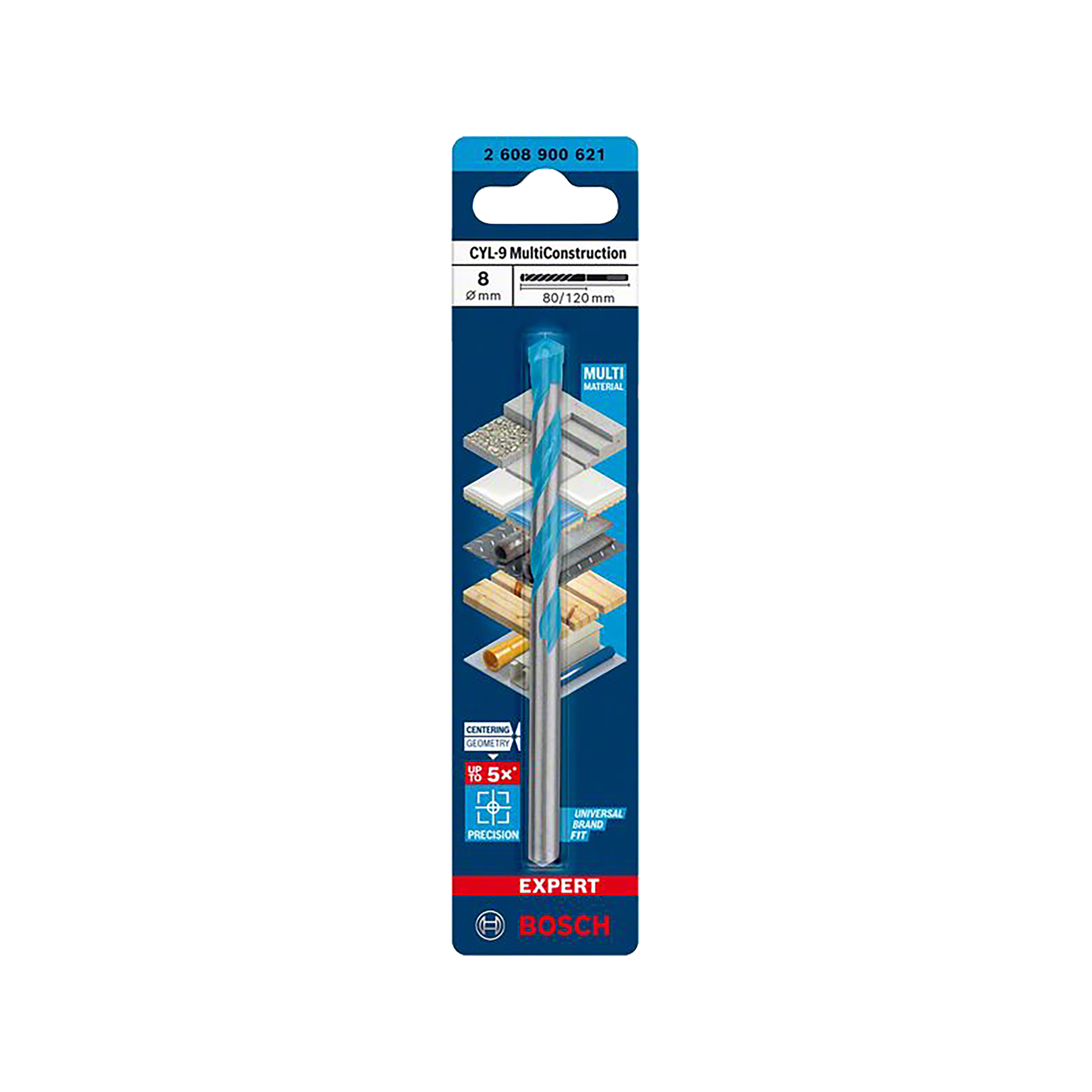 Wiertło uniwersalne EXPERT 8 / 120 mm BOSCH - 2