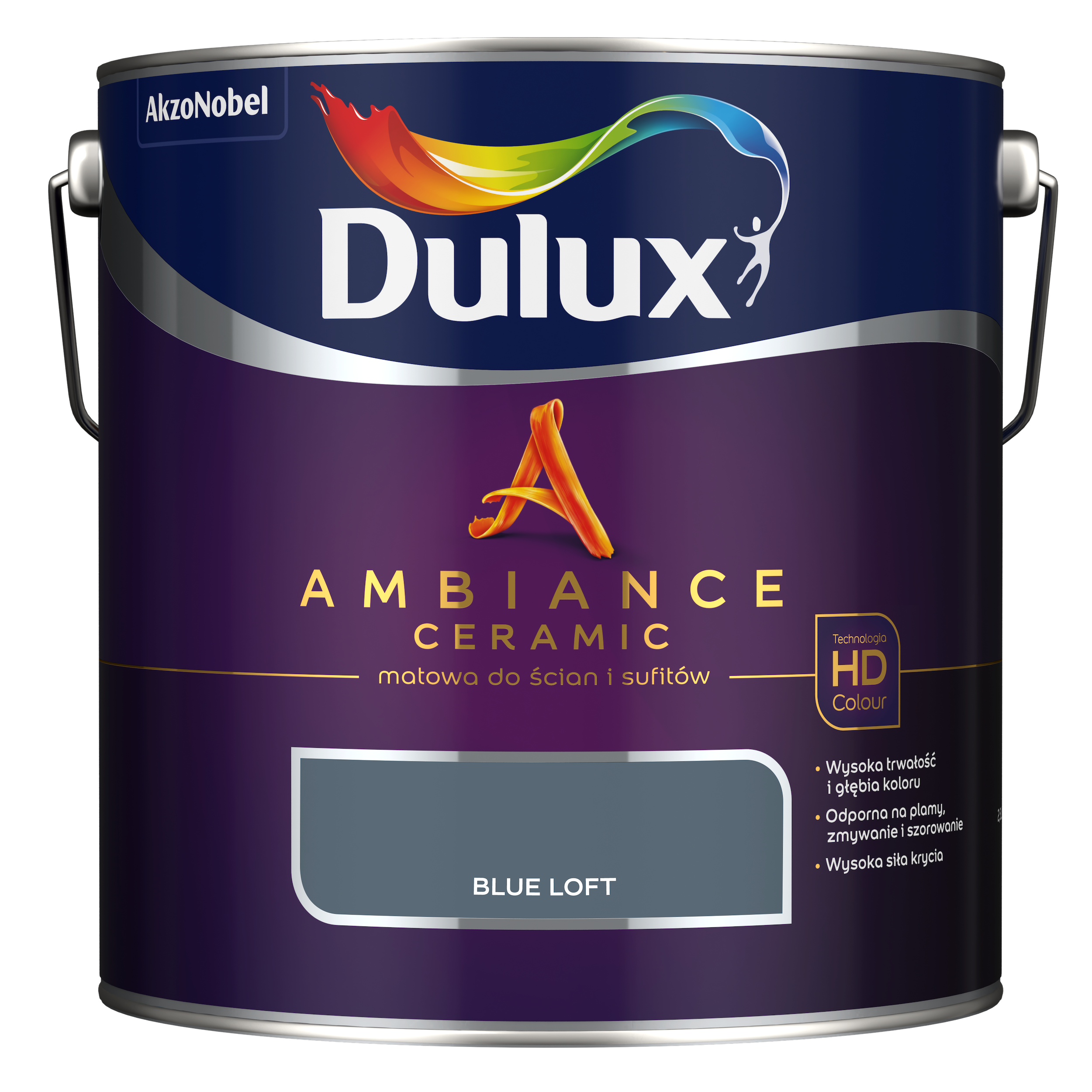 Farba Dulux Ambiance Ceramic Blue loft 2.5 l - 5