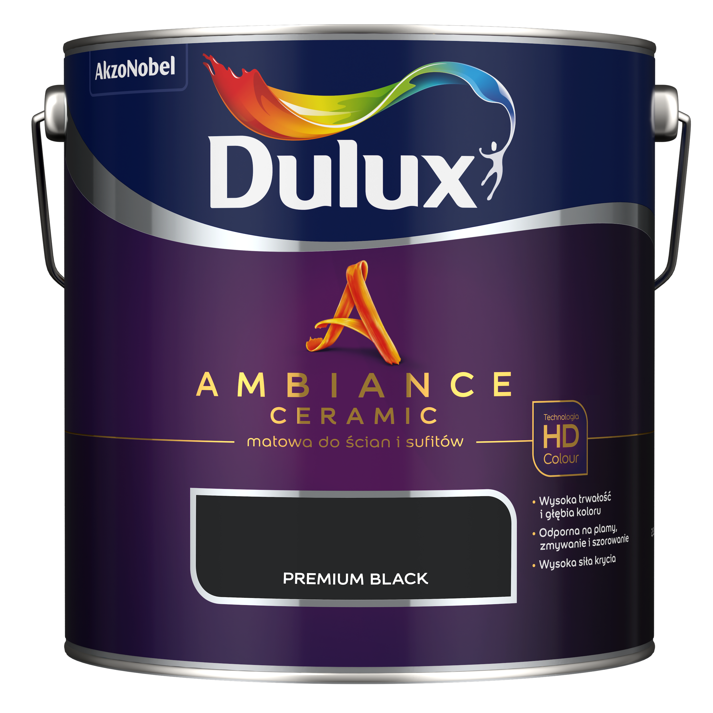 Farba Dulux Ambiance Ceramic Premium black 2.5 l - 6
