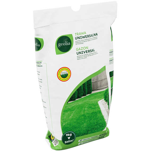 Nasiona trawy uniwersalnej + mikoryza 9kg Geolia