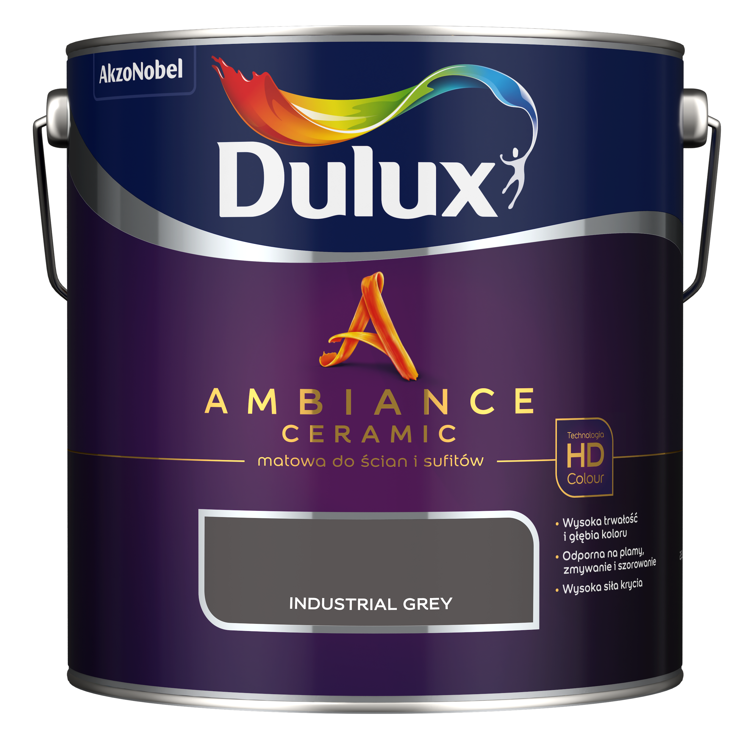 Farba Dulux Ambiance Ceramic Industrial Grey 2.5 l - 6