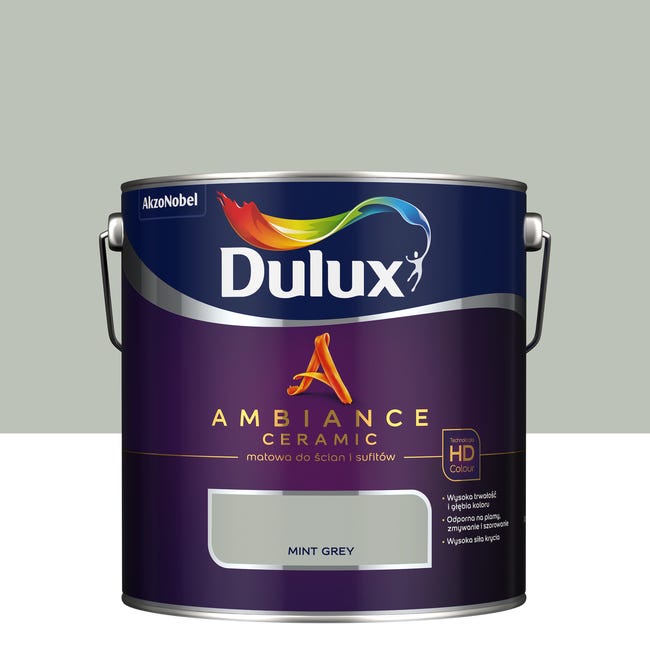 Farba Dulux Ambiance Ceramic mint grey 2,5 L
