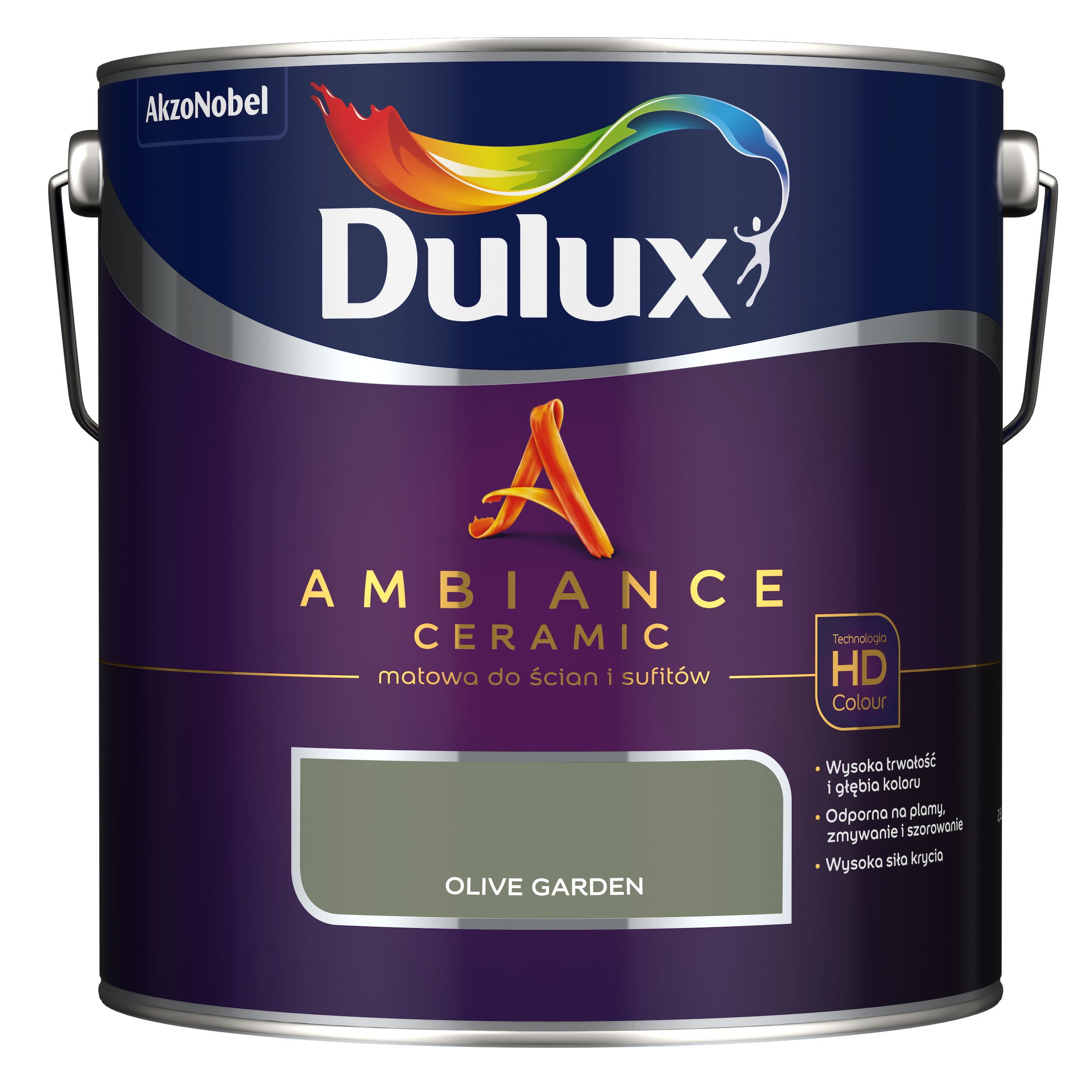 Farba Dulux Ambiance Ceramic Olive garden 2.5 l - 5