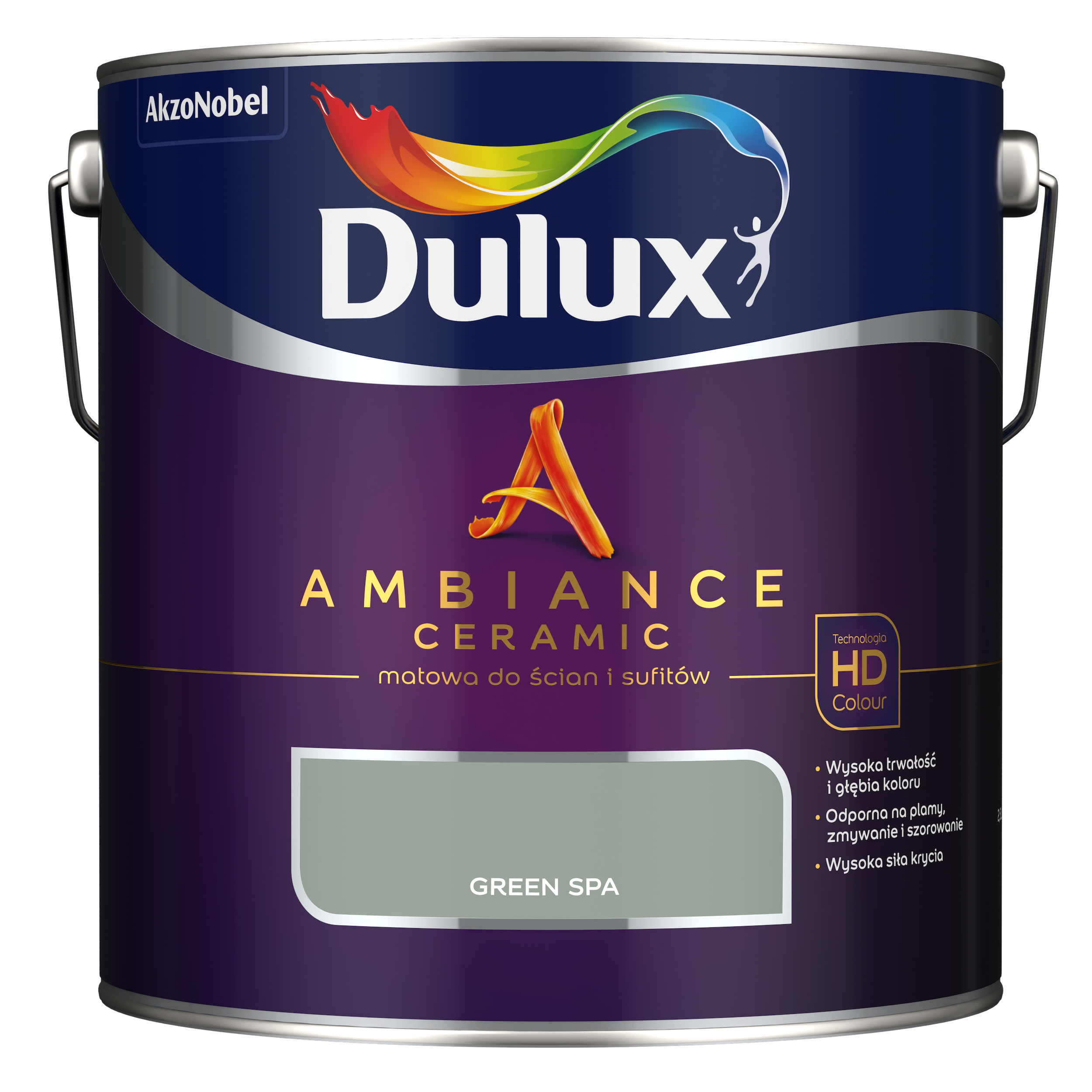 Farba Dulux Ambiance Ceramic Green spa 2.5 l - 5