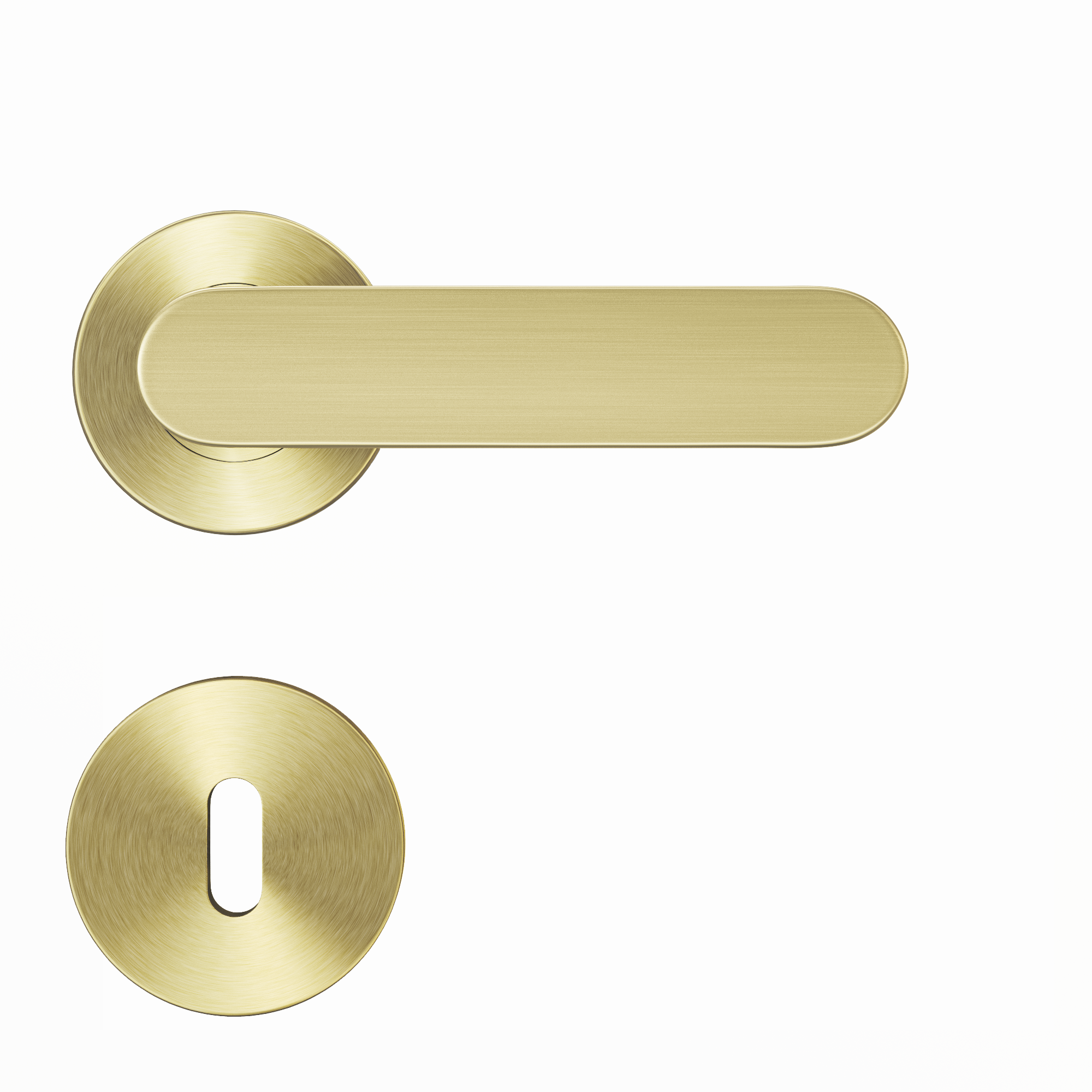 Maniglia A Uovo Con Grano M6 - Finitura Ottone Lucido Per Mobili E Quadri - Foto 8