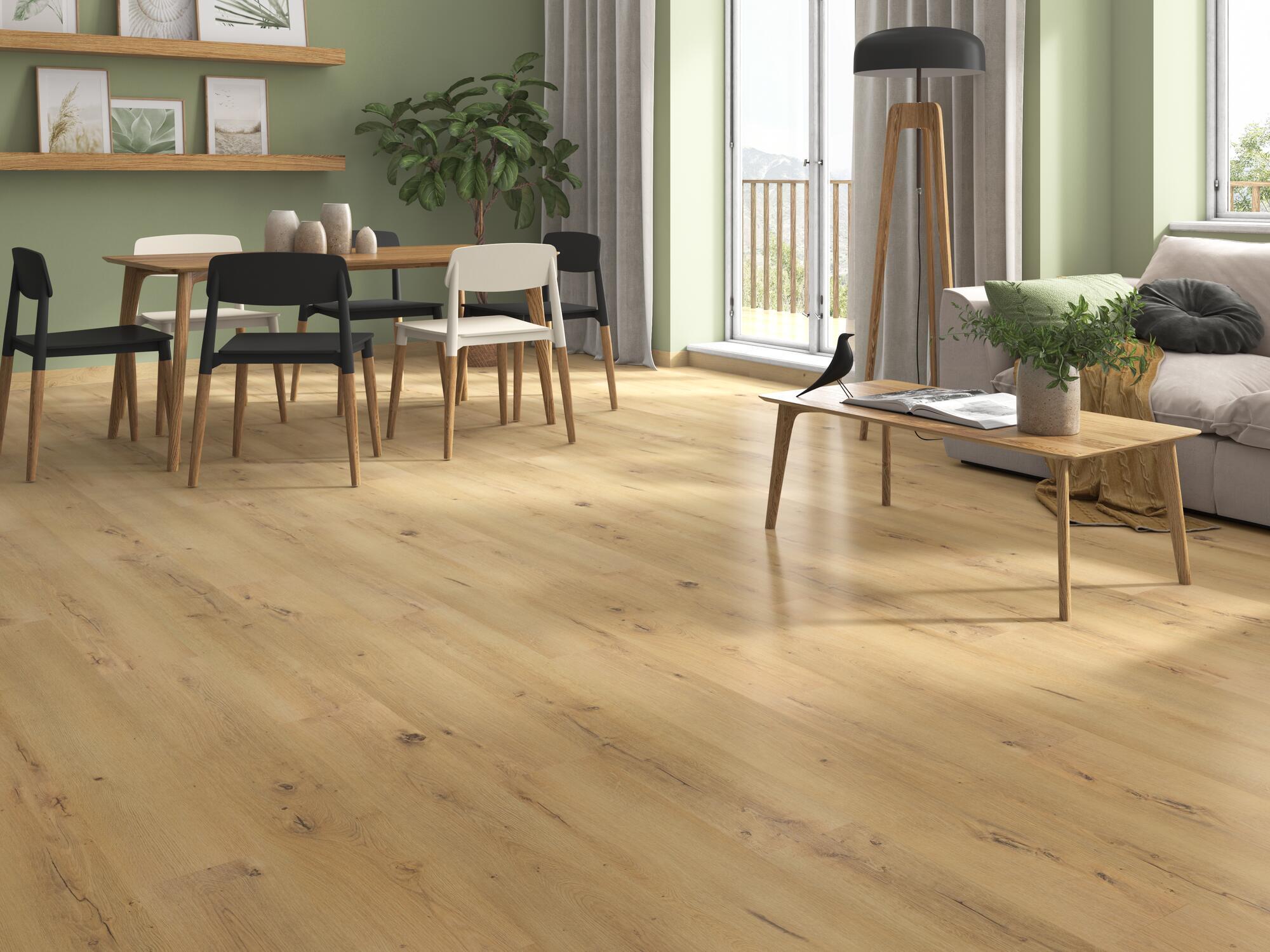 Suelo laminado extrem 10mm Roma XXL efecto madera natural AC5 NAT325 ...