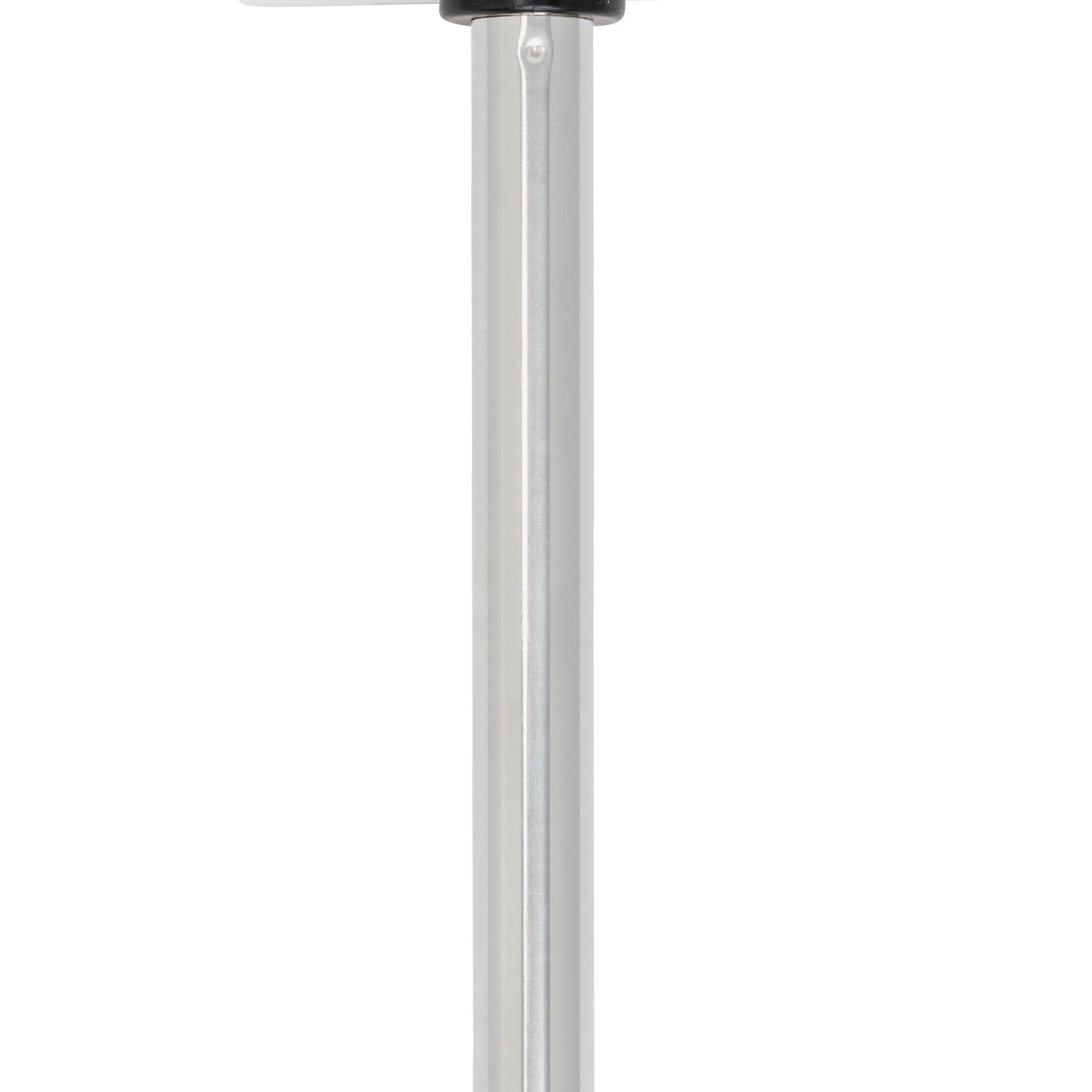 Repuesto escobilla de silicona negro con mango acero inox - 6