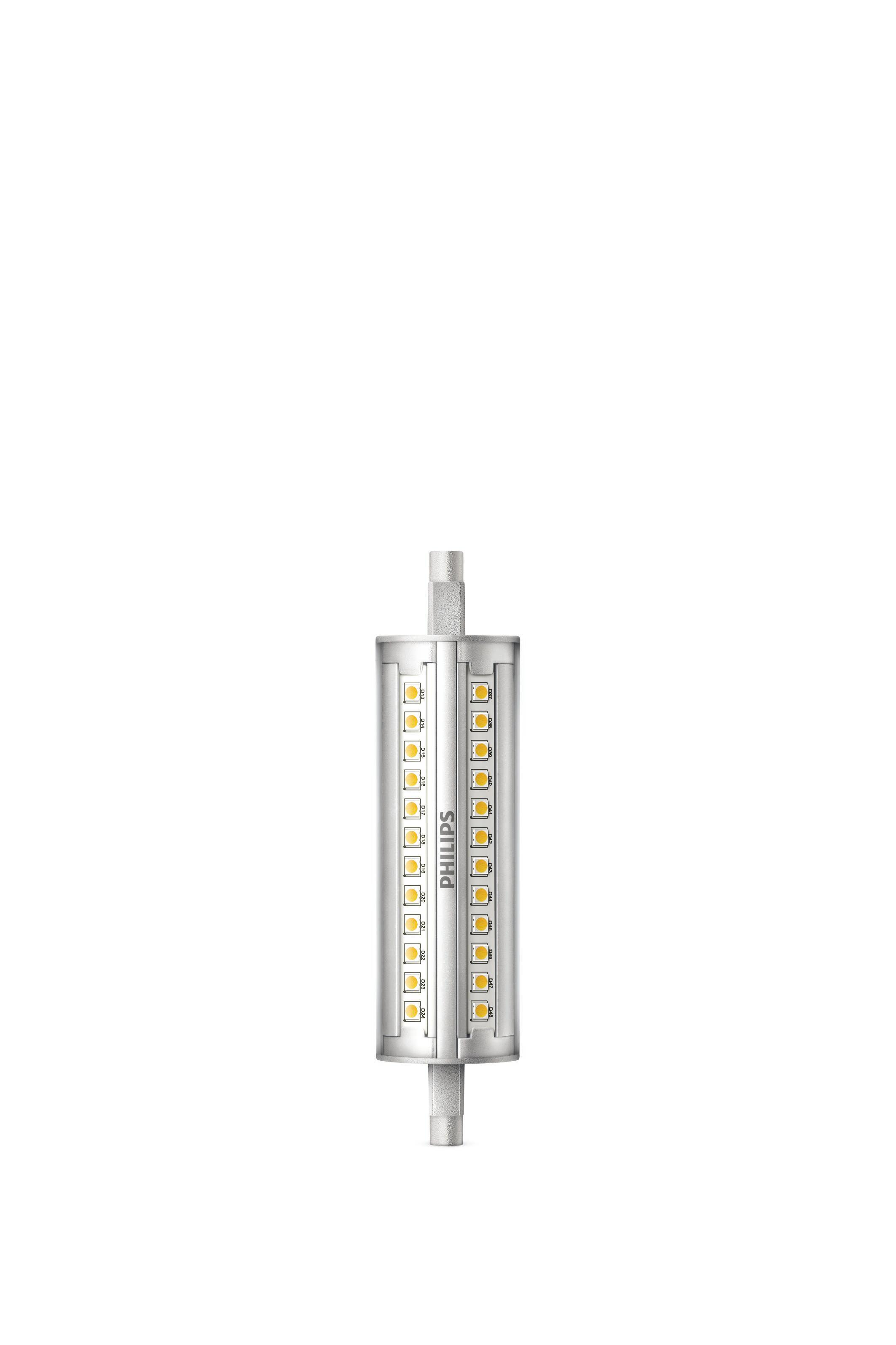 Bombilla LED R7S, 118 mm tubo 1800 lúmenes 14W de 4000K | Leroy Merlin