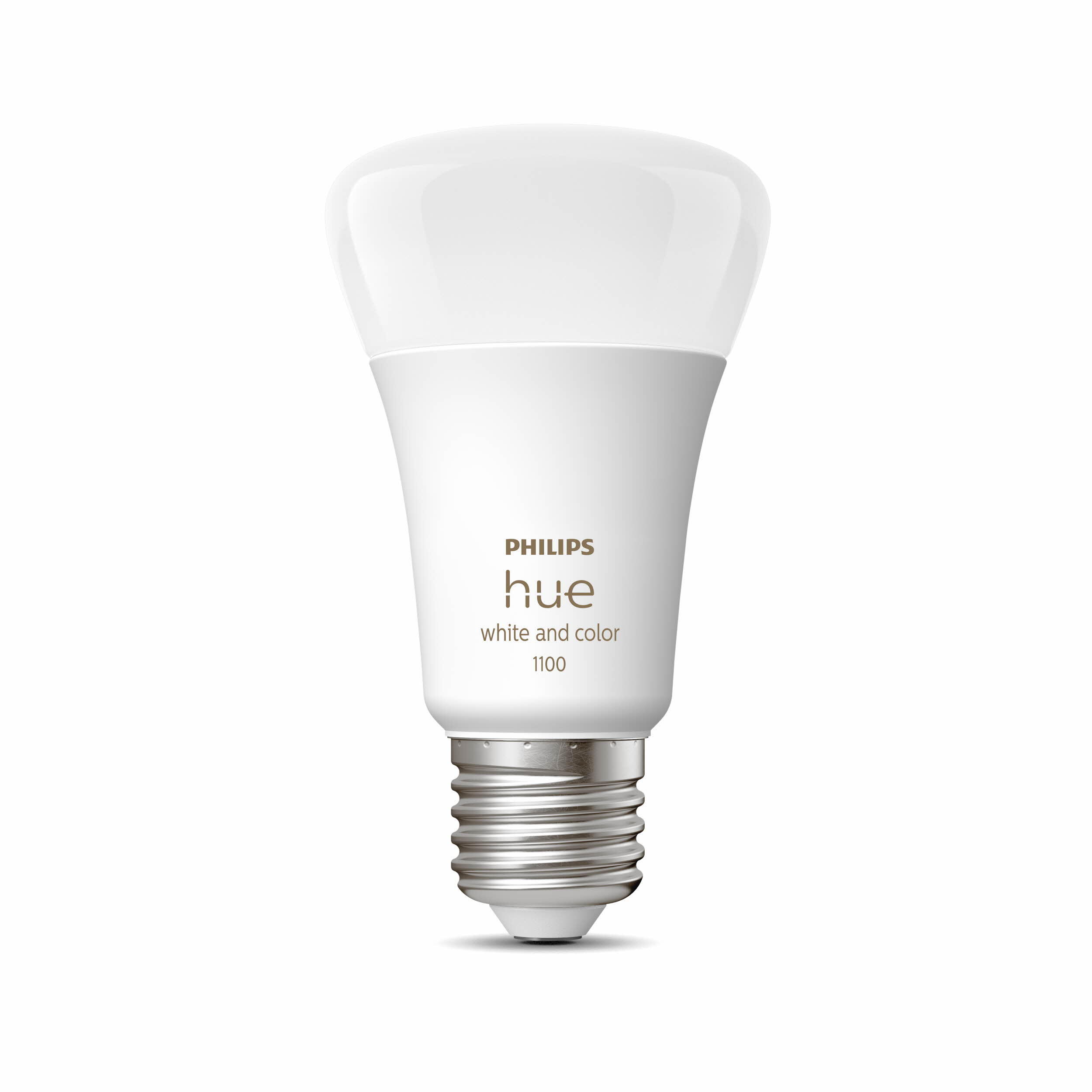 Lampadina smart Hue Color, LED, E27 goccia, opaco, luce cct e rgb, 9W= 1100 LM (equiv 75 W), 200° dimmerabile, PHILIPS HUE - 2