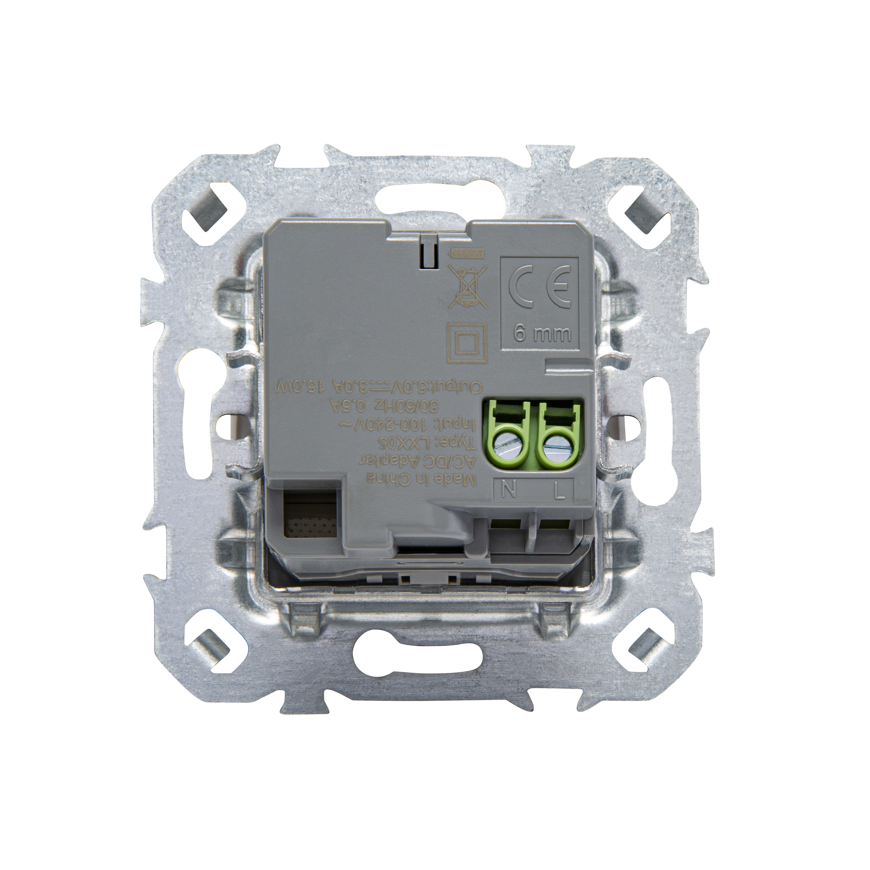 Prise chargeur usb A+C, à assembler Lumia, LEXMAN, blanc - 3