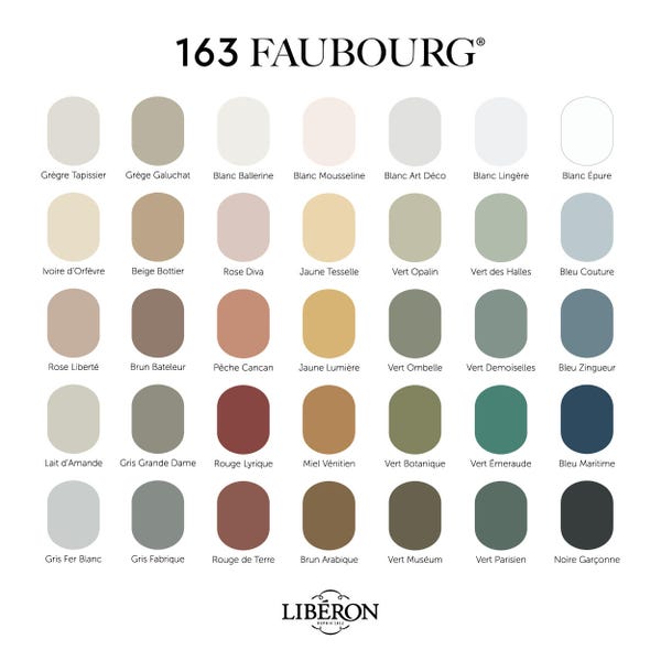 Nuancier Liberon Peinture Liberon