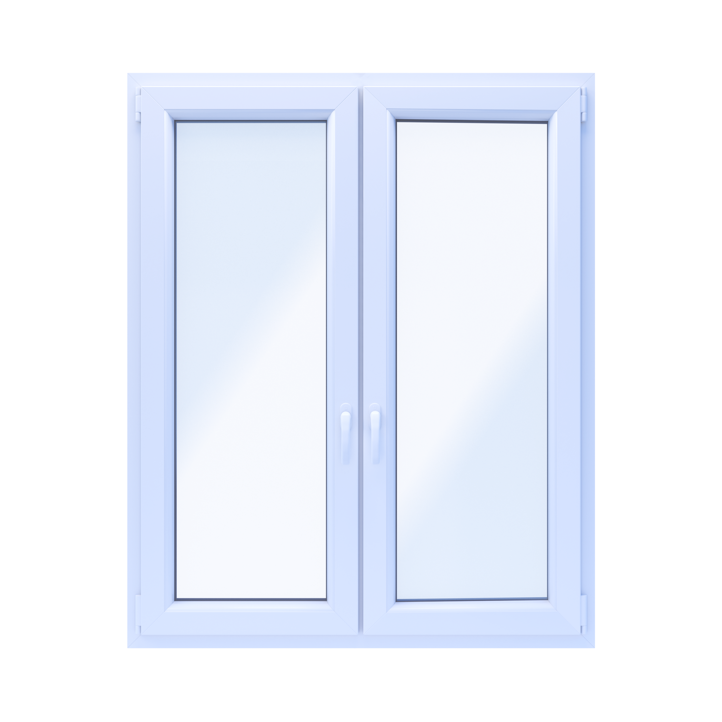 Okno PCV 2-szybowe fasadowe O32S białe 1165x1435 mm otwierane do wewnątrz prawe