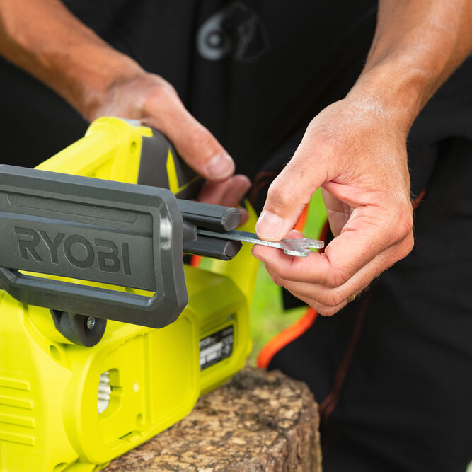 Tronçonneuse élagueuse sur batterie RYOBI Ry18cs20a-0 18 V, sans batterie - 9