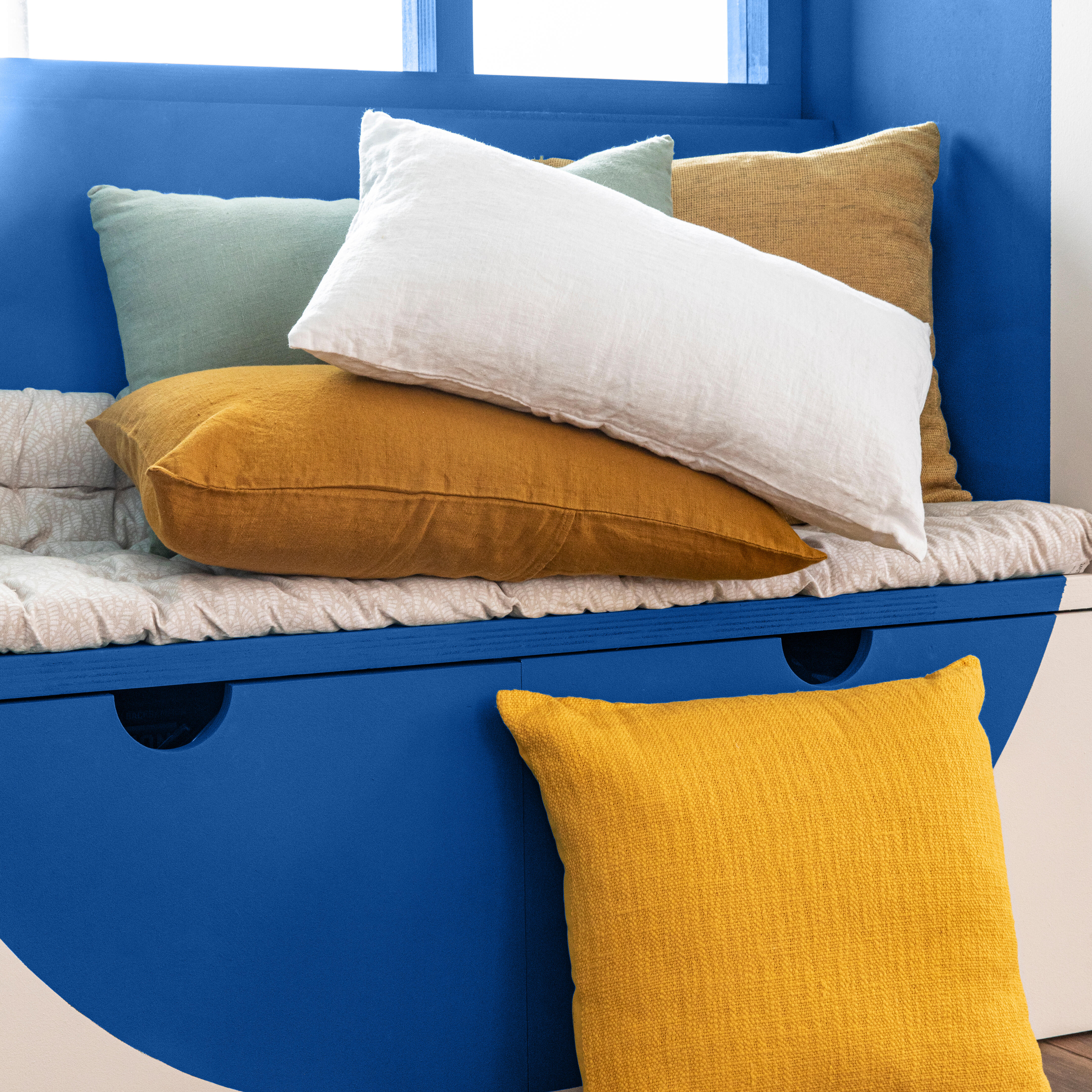 Esmalte de interior multisuperficies LUXENS color saphir 2 brillante 750ml para ventanas - 5