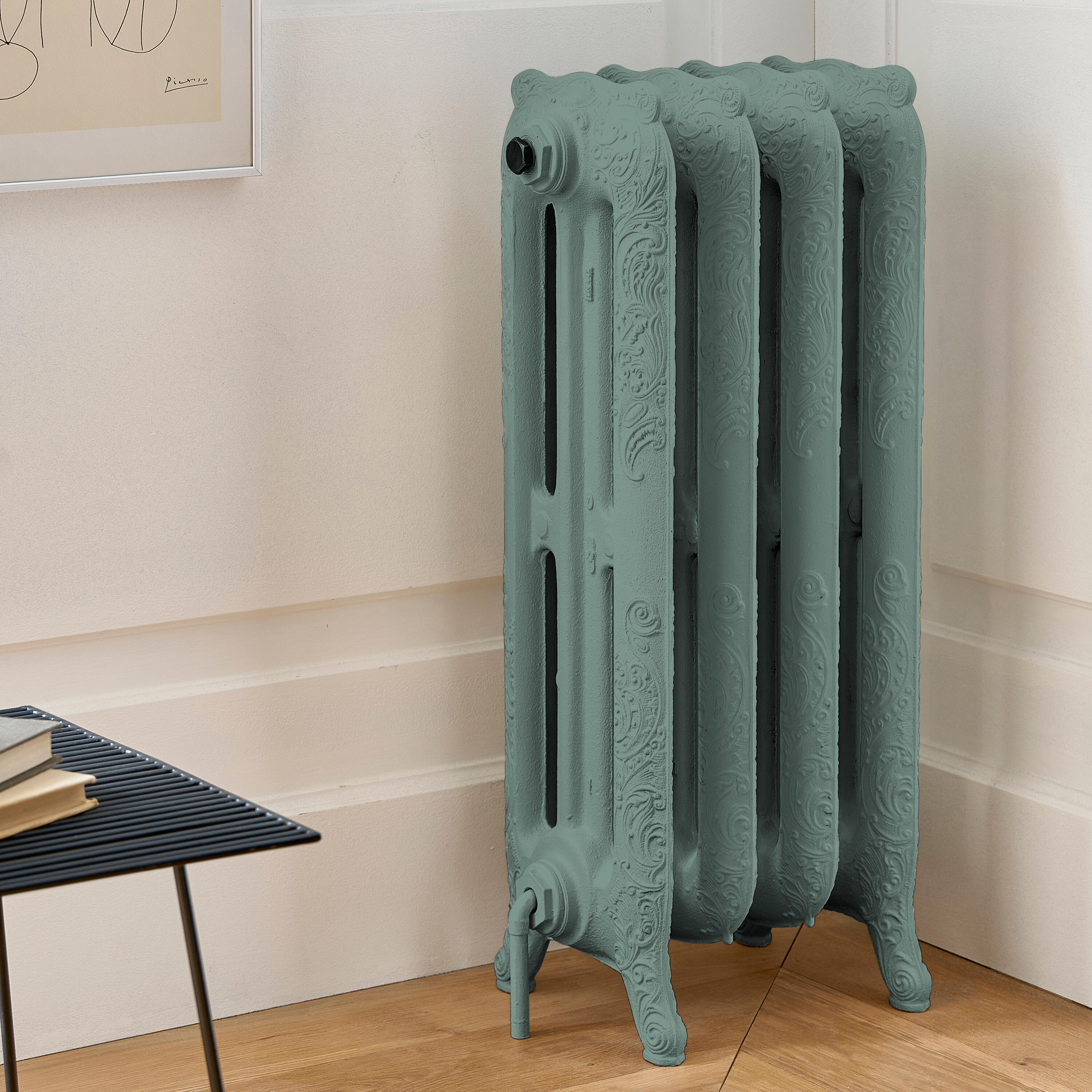 Esmalte de interior multisuperficies LUXENS color sage 3 satinado 750ml para ventanas - 6