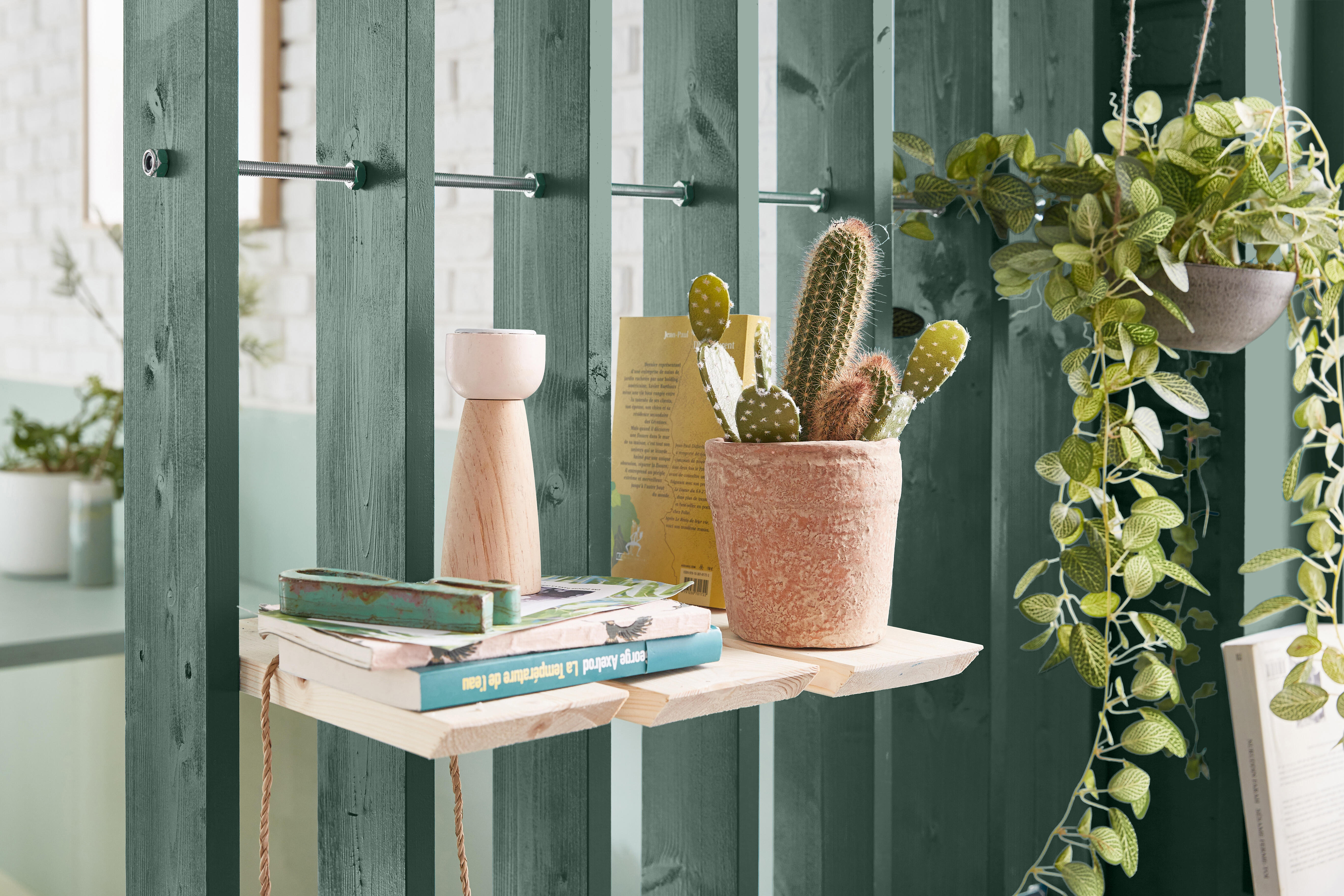 Esmalte de interior multisuperficies LUXENS color sage 3 satinado 750ml para ventanas - 5