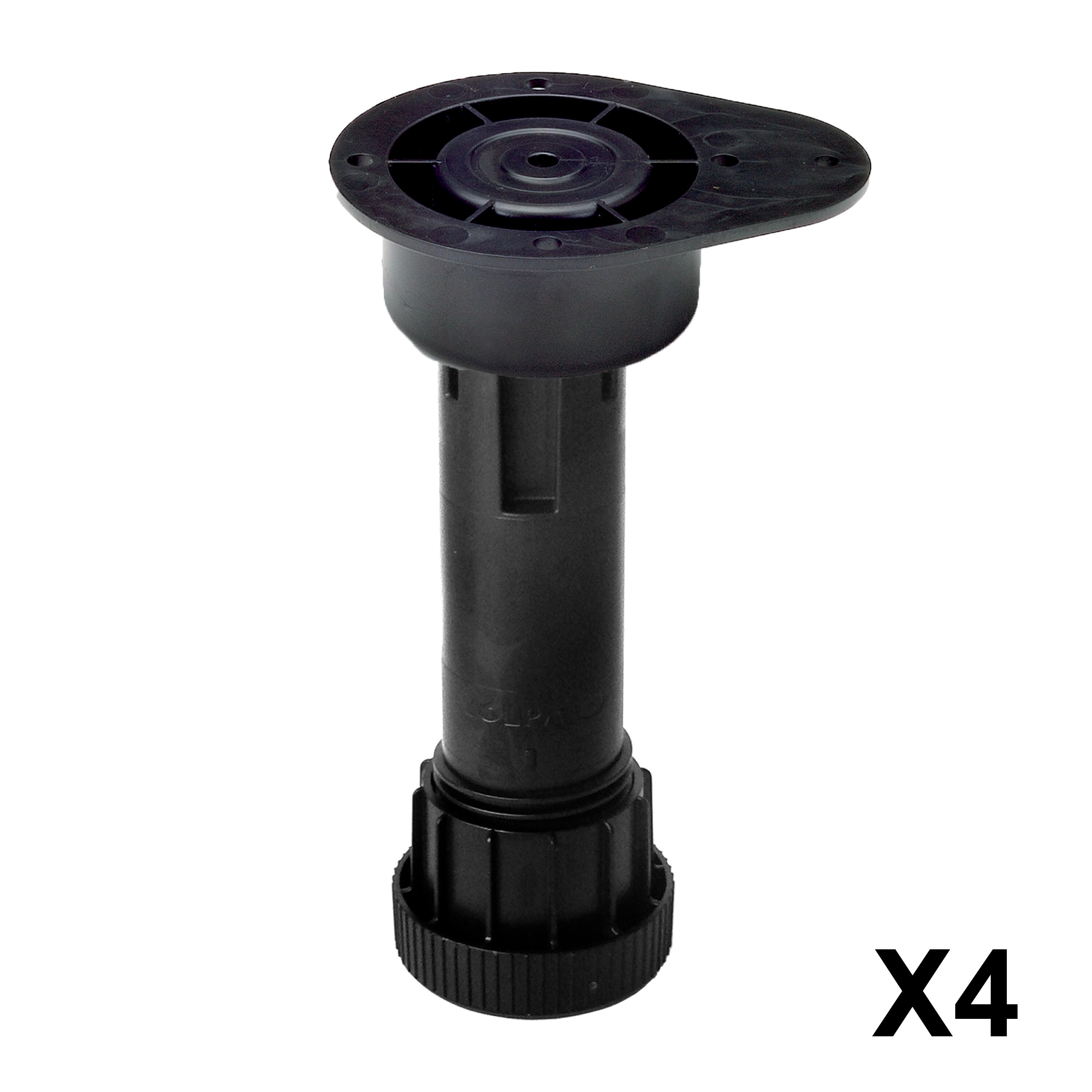 Pés reguláveis DELINIA 4 UNIDADES 14.5 A 16.8 CM - 3