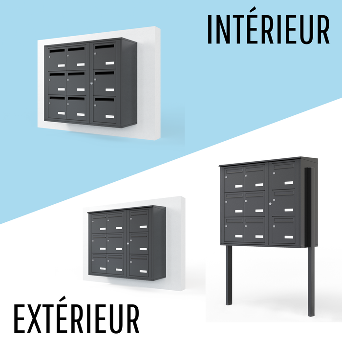 modes de pose du bloc leabox