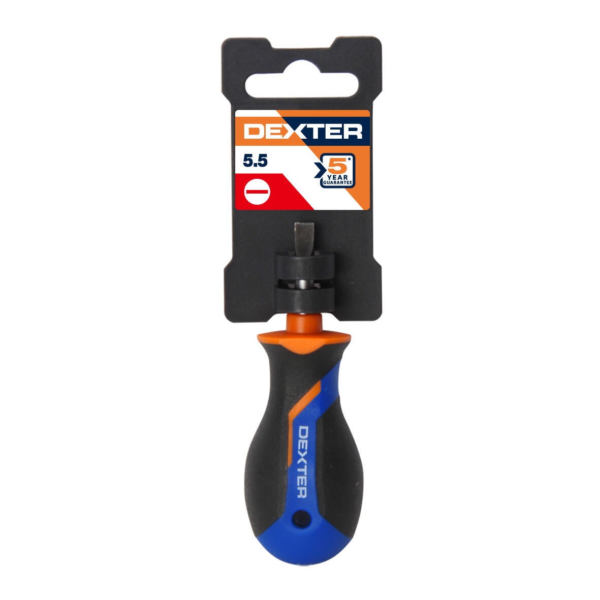 Tournevis boule plat 5.5, L.25 mm DEXTER - 7