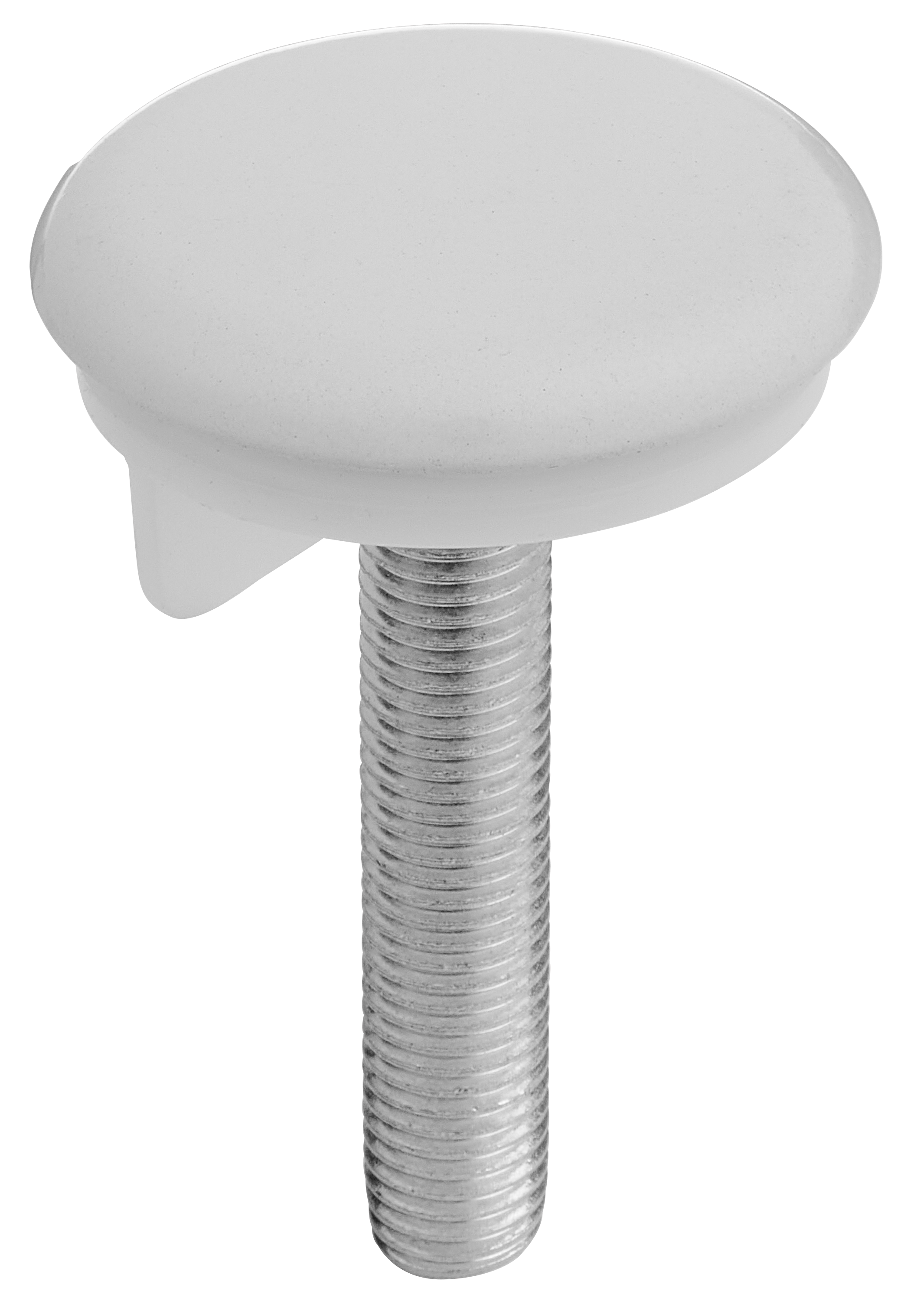 Korek zaślepiający do umywalki 44 mm biały EQUATION