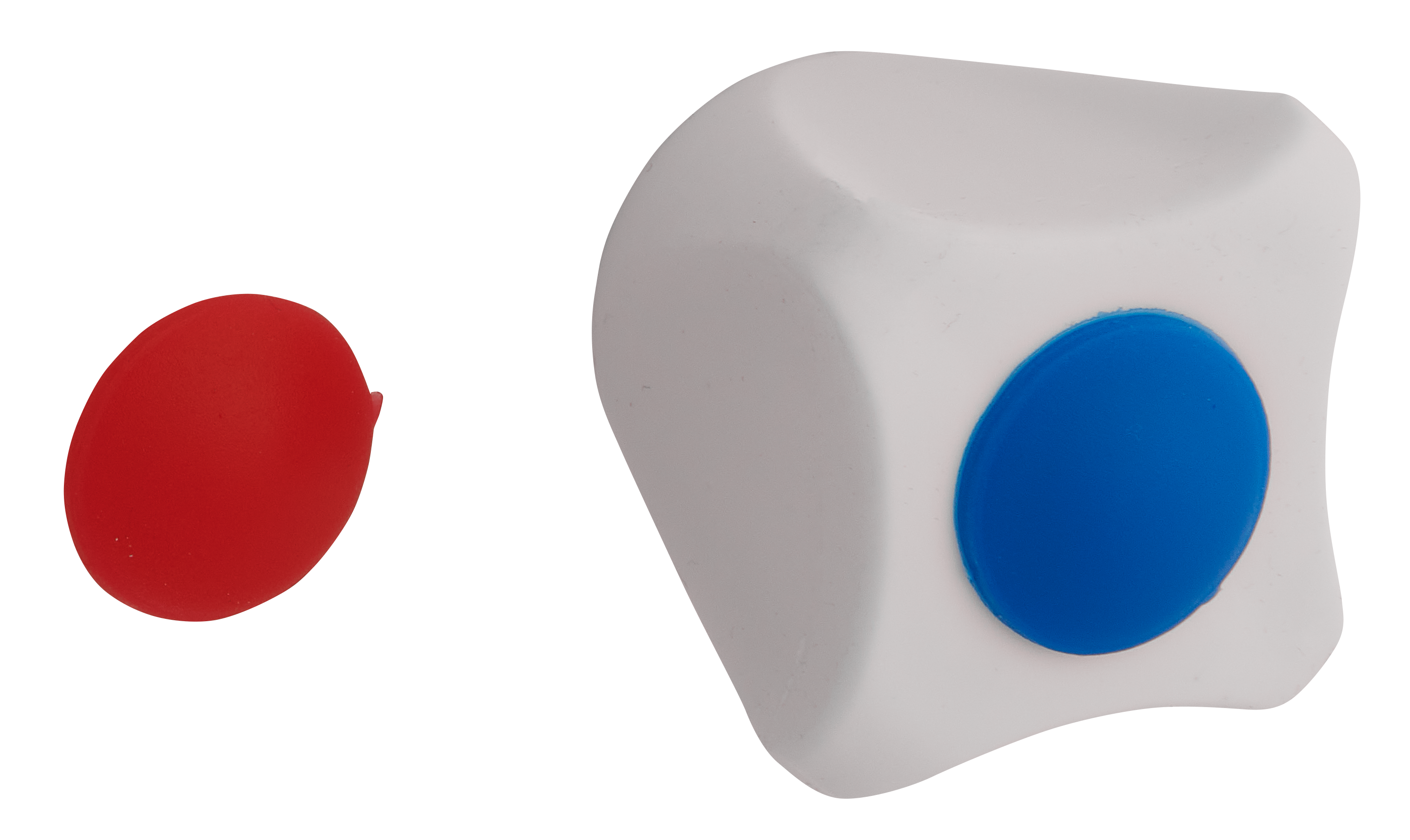 Przełącznik baterii pokrętło baterii białe, kwadratowe 1/2"EQUATION
