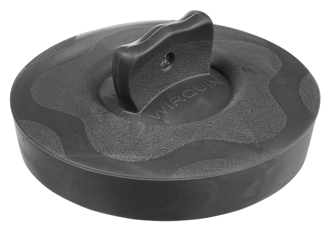 Korek spustowy do zlewozmywaka i umywalki szary 36 mm-58 mm WIRQUIN