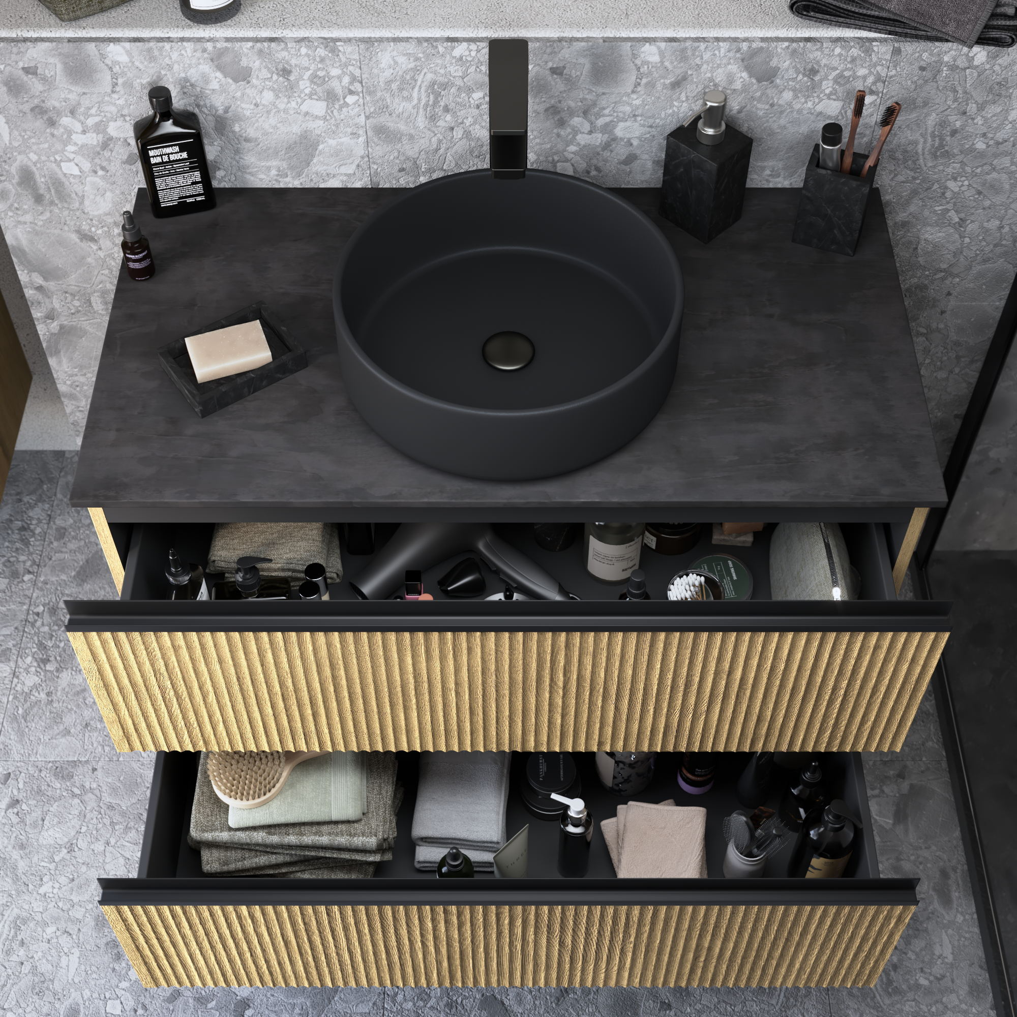 Szafka pod umywalkę Studio 90 Sensea - 7