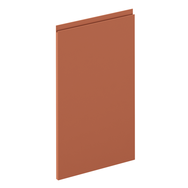 Porte de cuisine Tokyo terracotta mat H.76.5 x l.44.7 cm