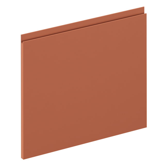 Porte de cuisine Tokyo terracotta mat H.50.9 x l.59.7 cm