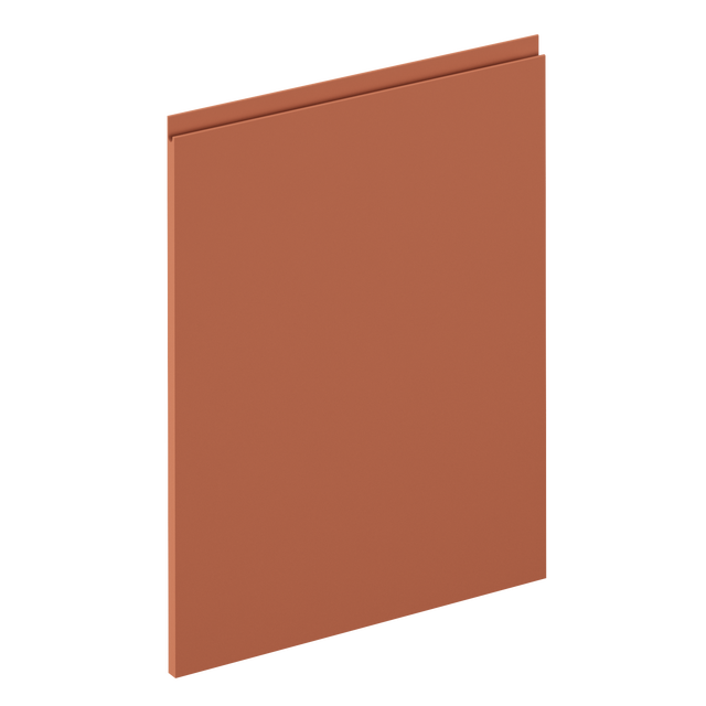 Porte de cuisine Tokyo terracotta mat H.76.5 x l.59.7 cm