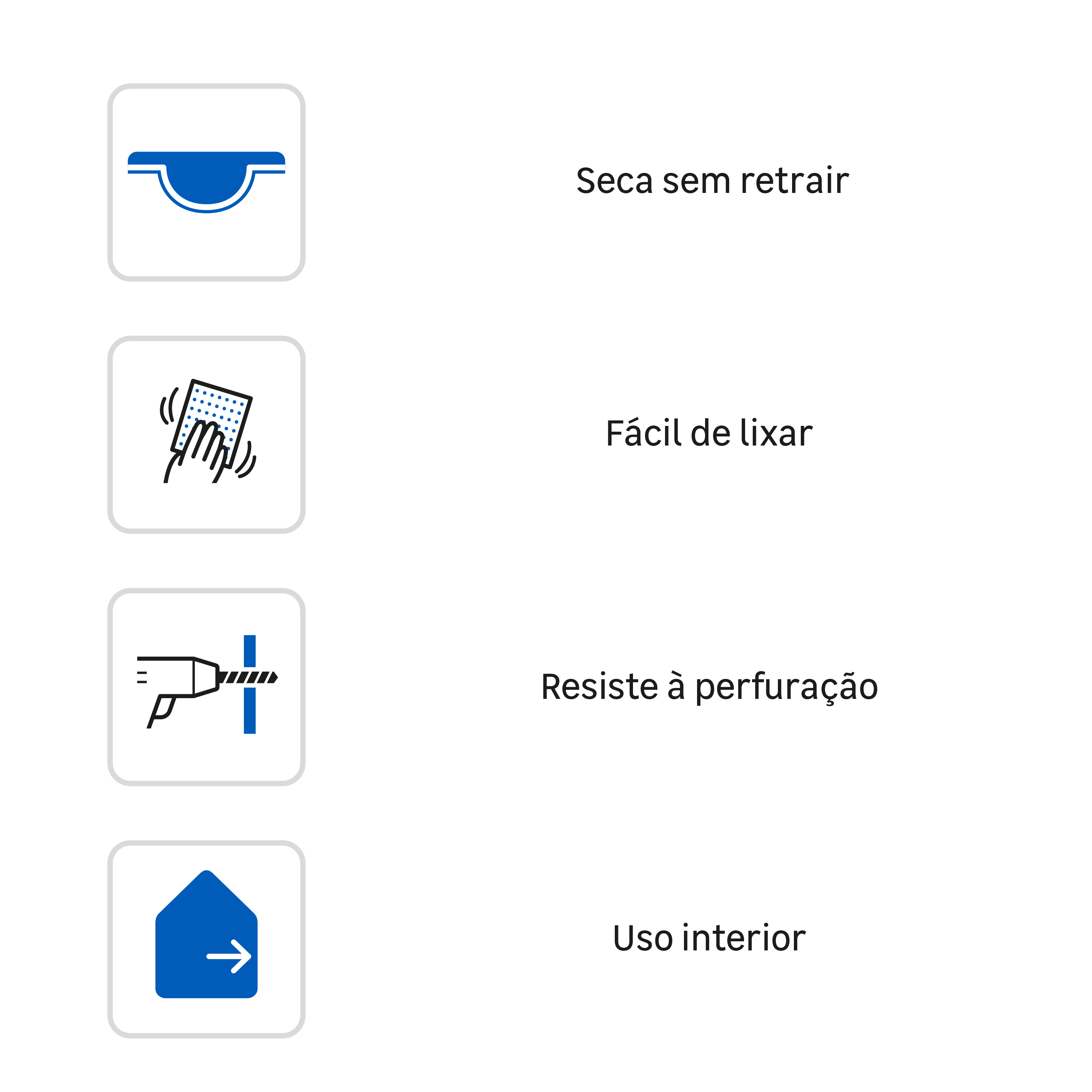 Massa para reparação em po Axton 5kg - 4
