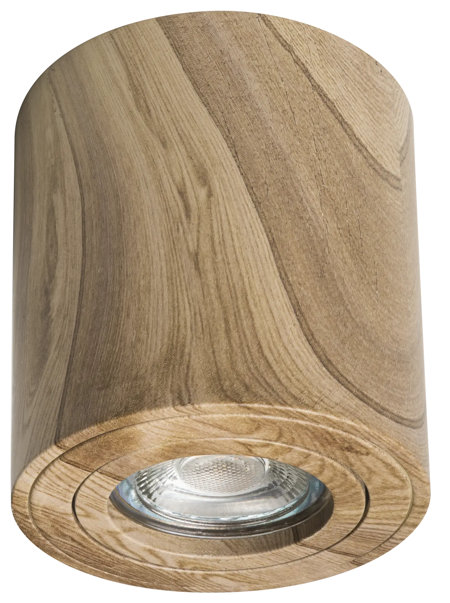 Foco de superficie nordic alverlamp redondo natural 8 cm diámetro