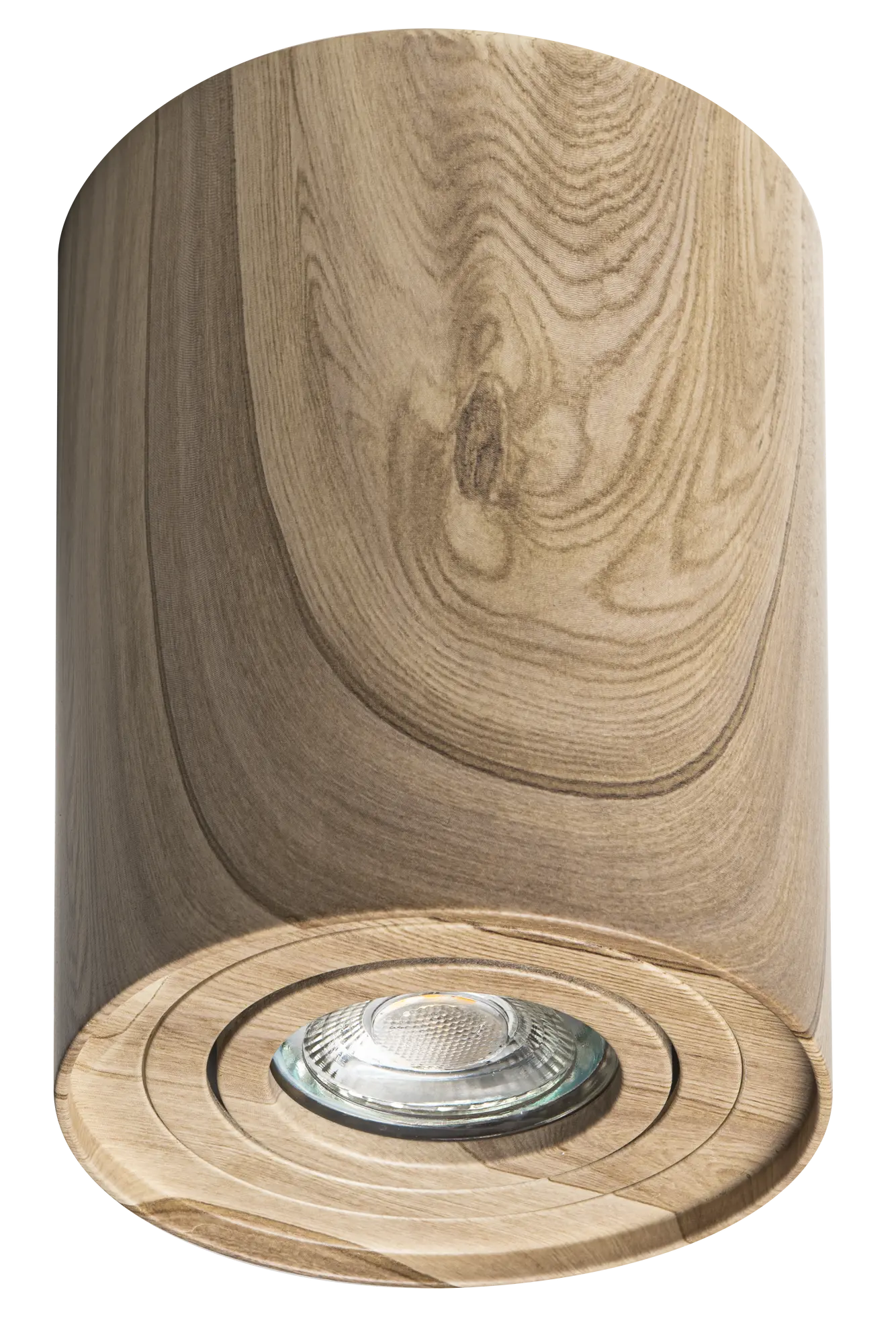 Foco de superficie nordic redondo natural 10 cm