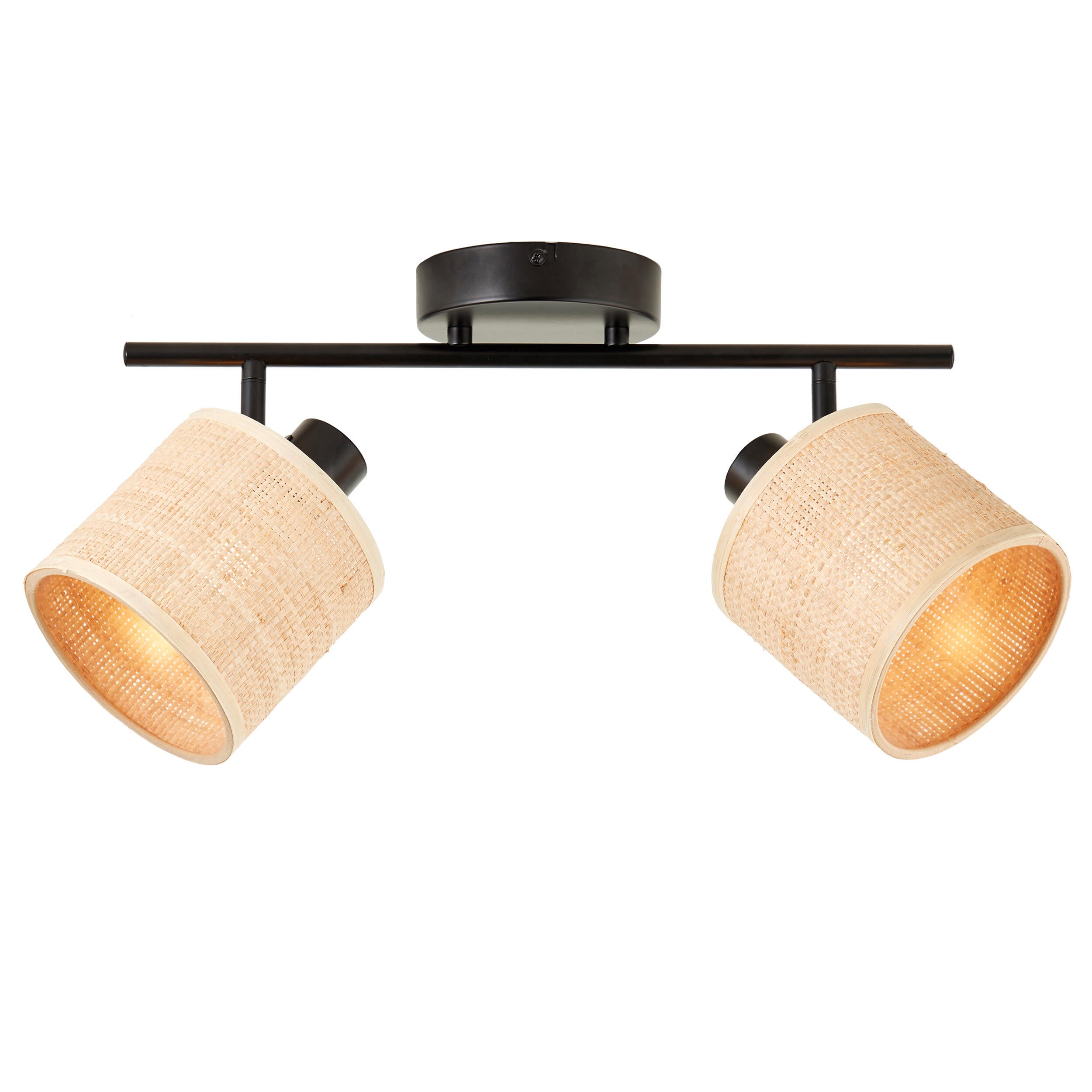 Foco decorativo INSPIRE CARVI 2 luzes 50 cm metal - 21