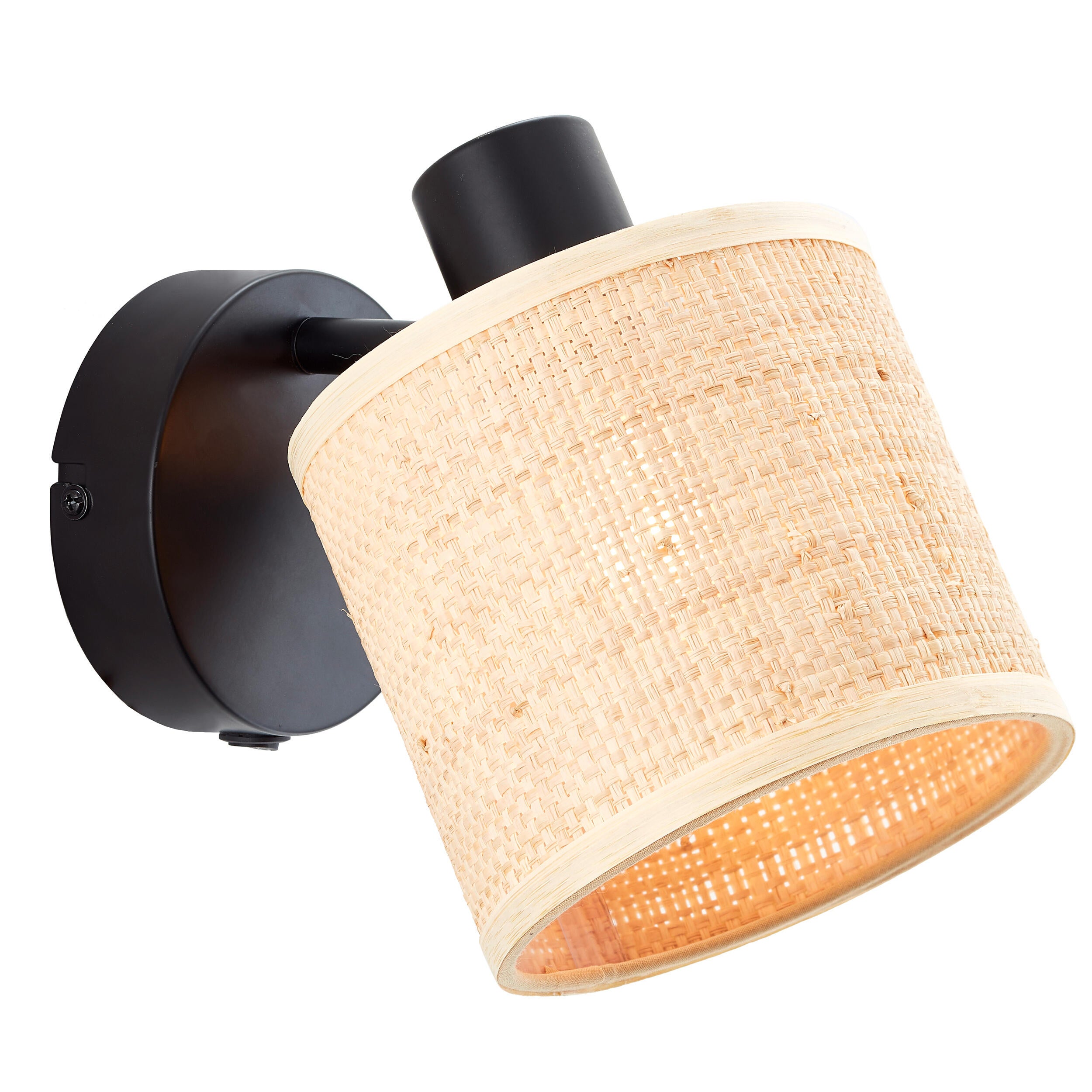 Foco decorativo INSPIRE CARVI E14 17cm 1 luz preto - 3